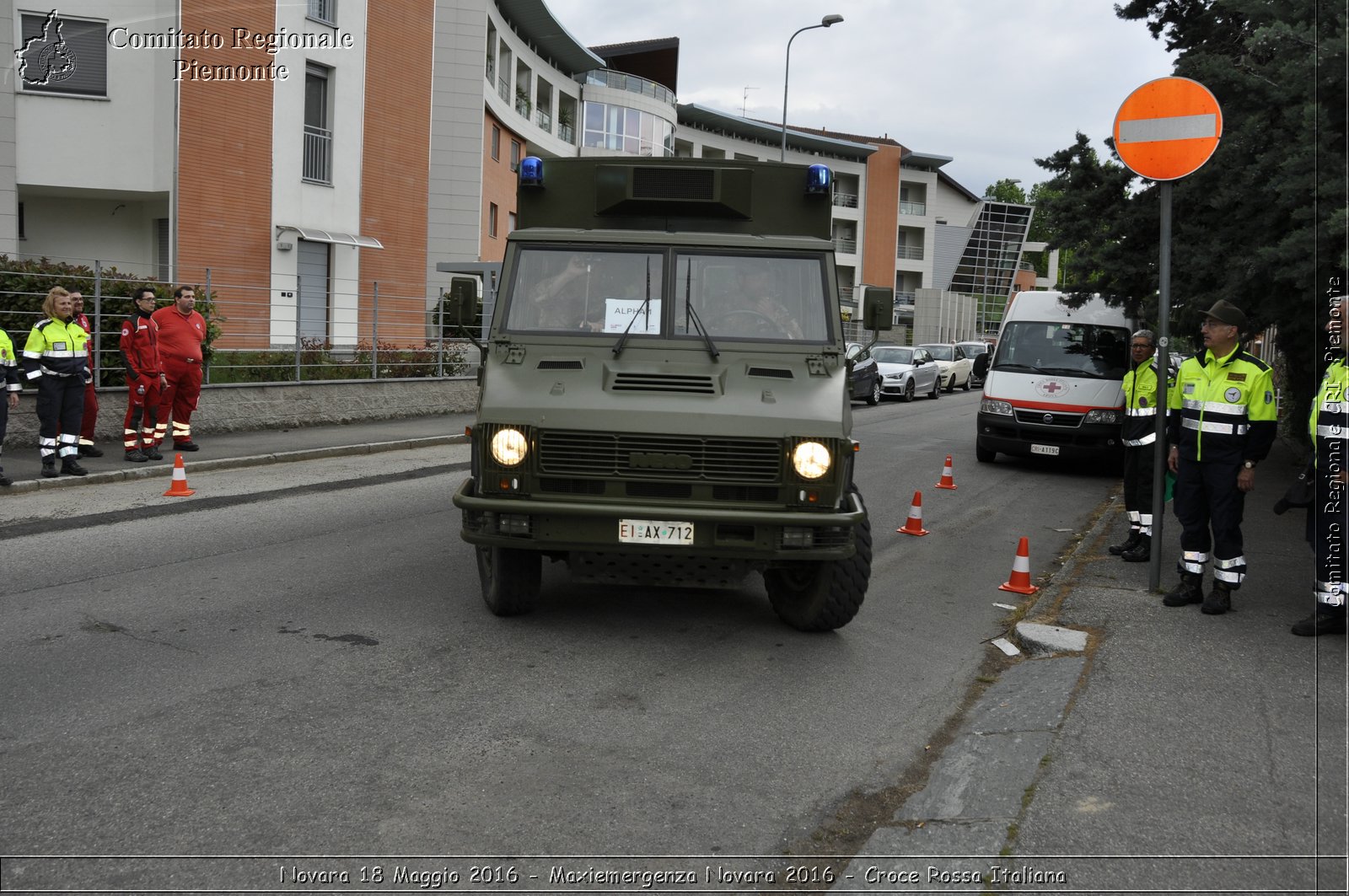 Novara 18 Maggio 2016 - Maxiemergenza Novara 2016 - Croce Rossa Italiana- Comitato Regionale del Piemonte