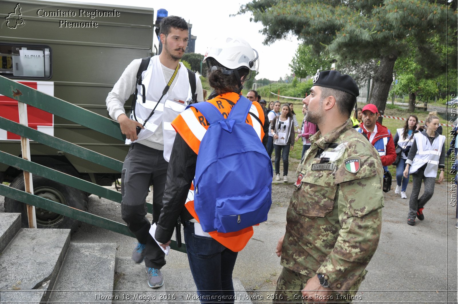 Novara 18 Maggio 2016 - Maxiemergenza Novara 2016 - Croce Rossa Italiana- Comitato Regionale del Piemonte