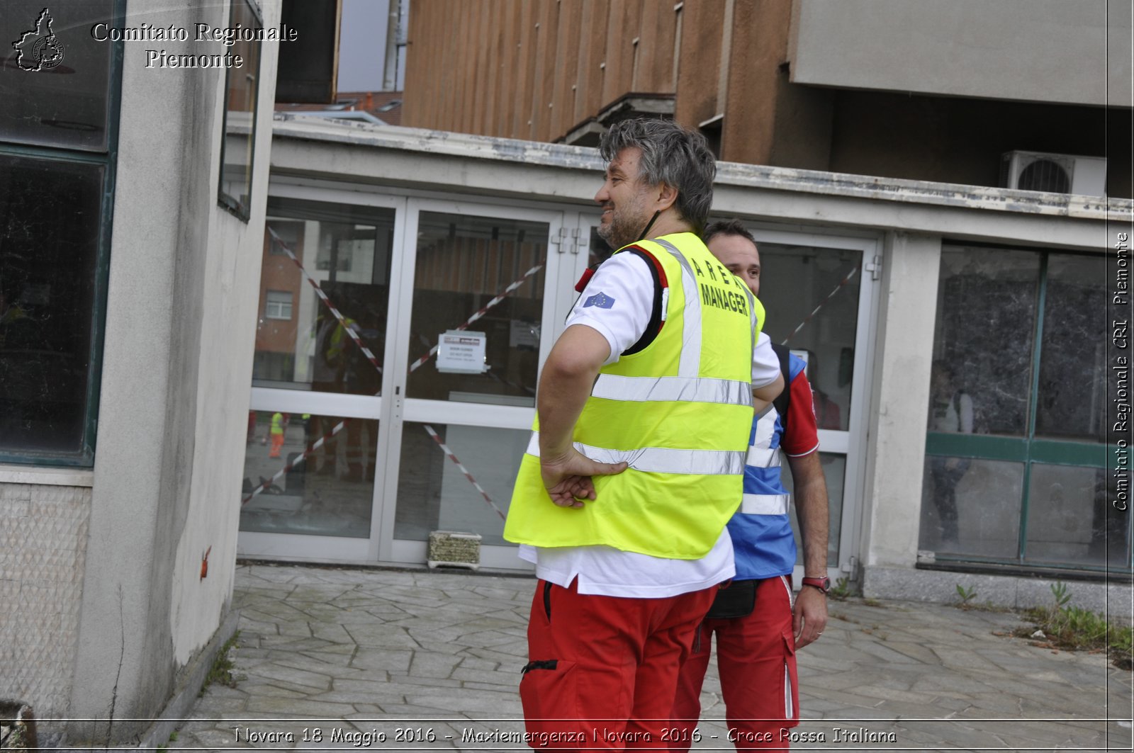 Novara 18 Maggio 2016 - Maxiemergenza Novara 2016 - Croce Rossa Italiana- Comitato Regionale del Piemonte