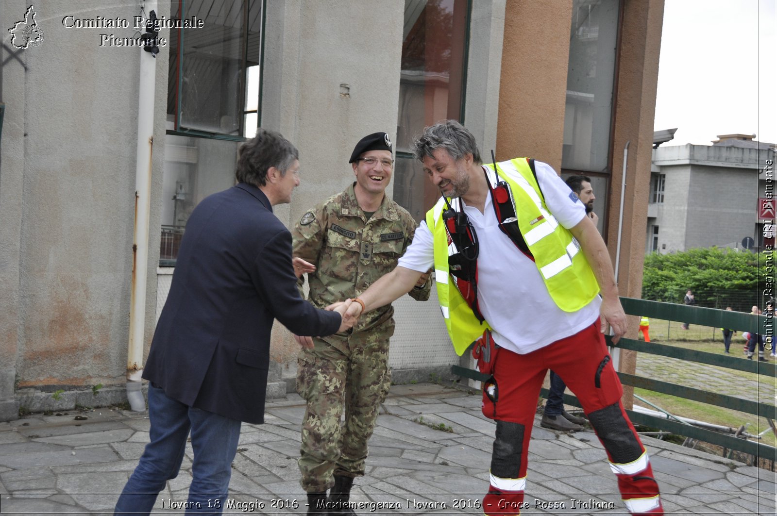 Novara 18 Maggio 2016 - Maxiemergenza Novara 2016 - Croce Rossa Italiana- Comitato Regionale del Piemonte