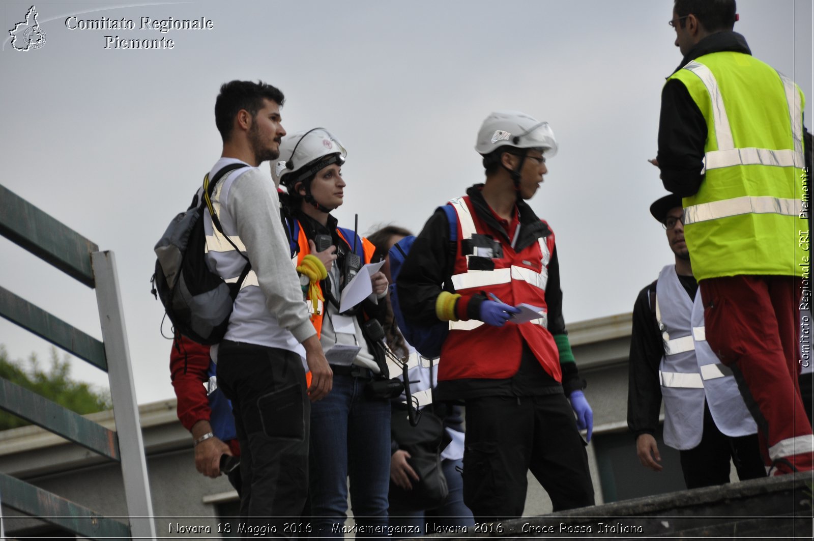 Novara 18 Maggio 2016 - Maxiemergenza Novara 2016 - Croce Rossa Italiana- Comitato Regionale del Piemonte