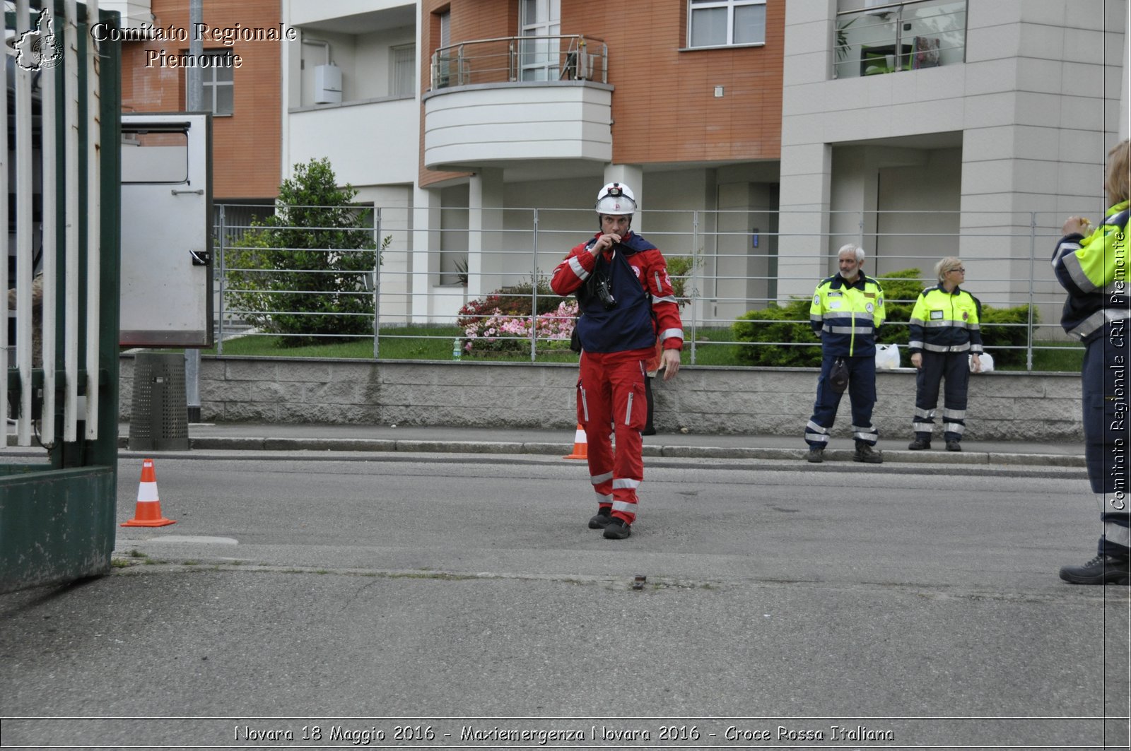 Novara 18 Maggio 2016 - Maxiemergenza Novara 2016 - Croce Rossa Italiana- Comitato Regionale del Piemonte