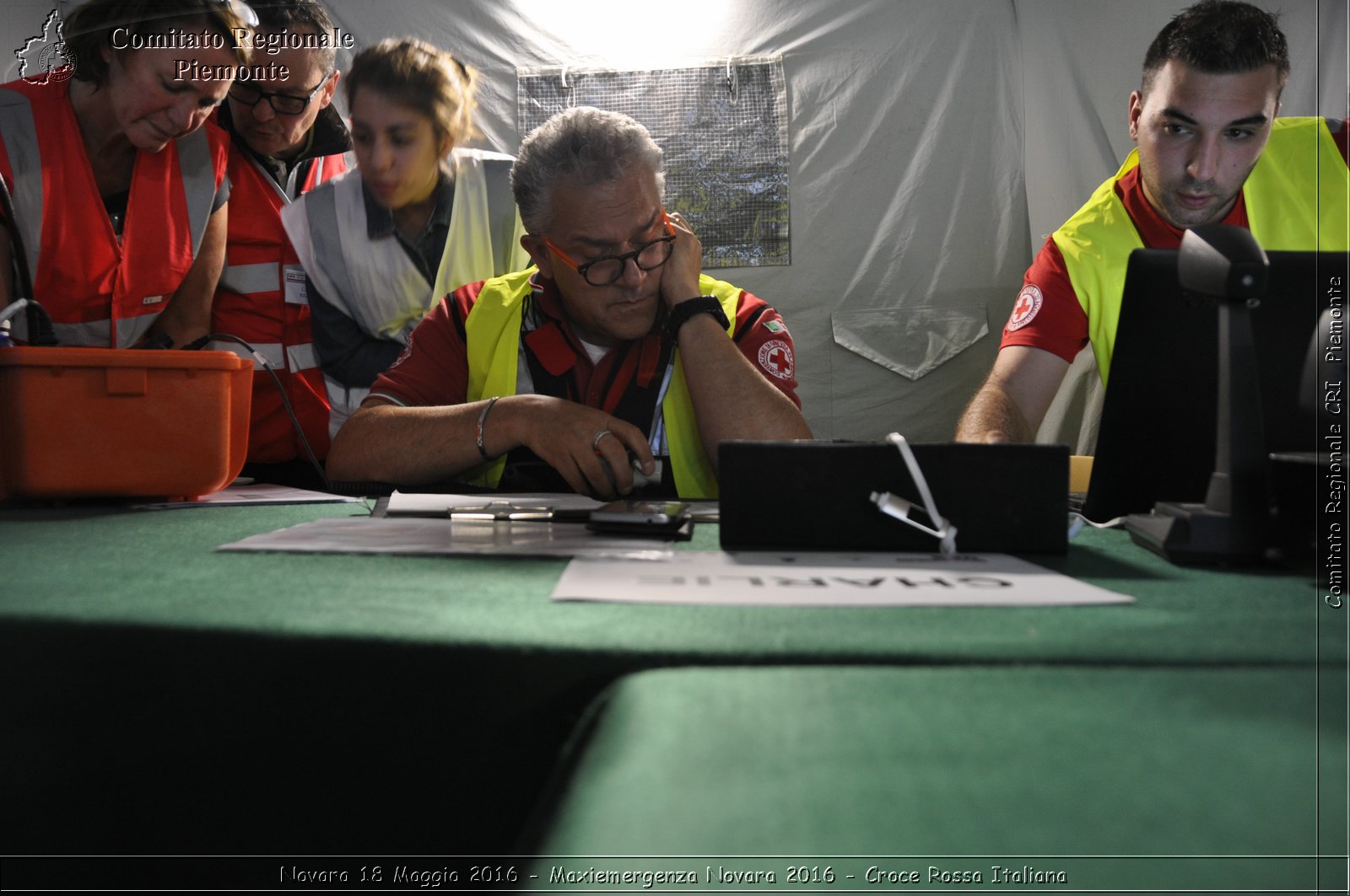 Novara 18 Maggio 2016 - Maxiemergenza Novara 2016 - Croce Rossa Italiana- Comitato Regionale del Piemonte