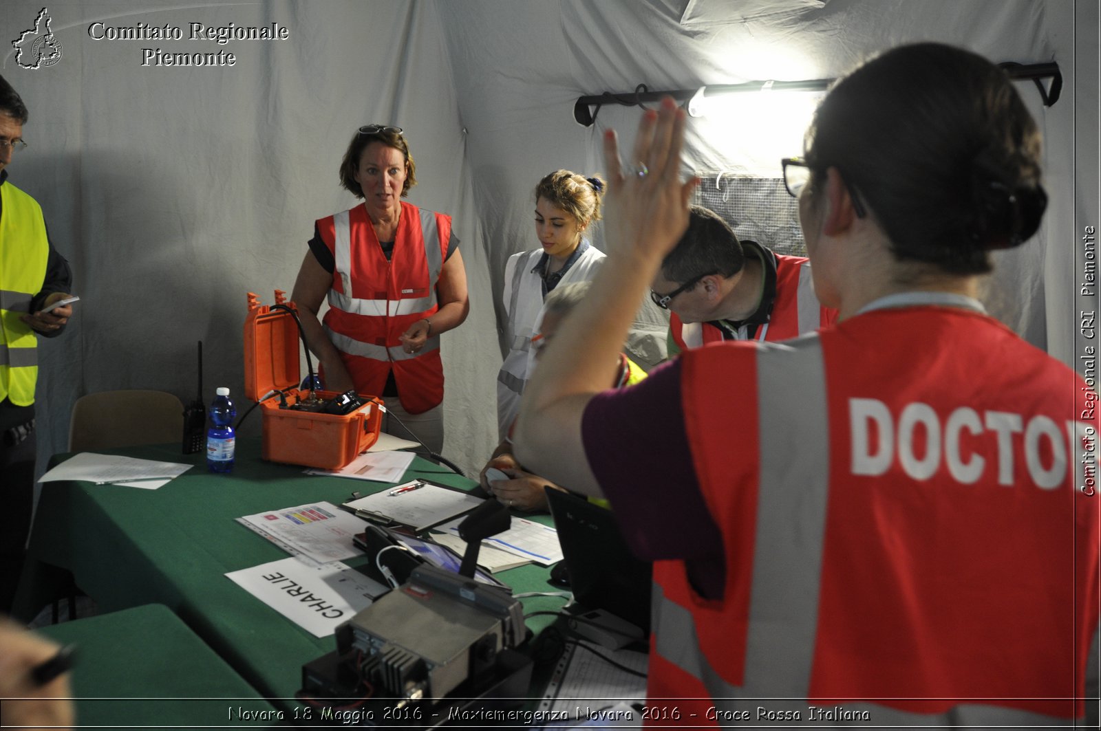 Novara 18 Maggio 2016 - Maxiemergenza Novara 2016 - Croce Rossa Italiana- Comitato Regionale del Piemonte