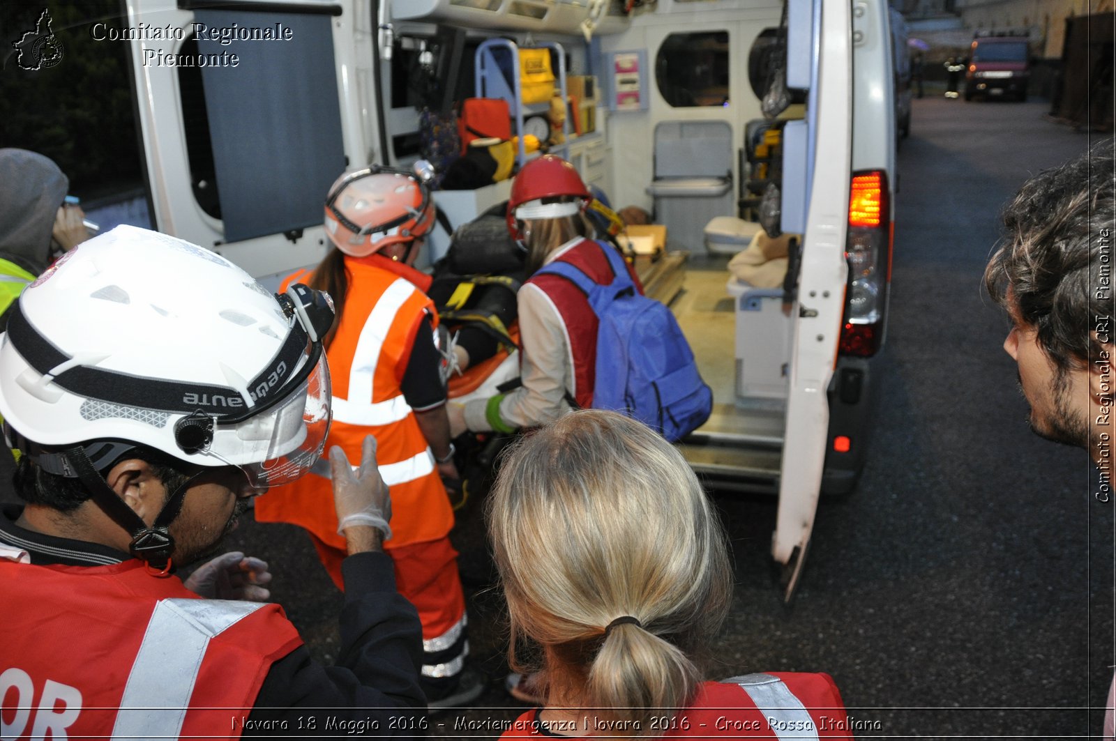 Novara 18 Maggio 2016 - Maxiemergenza Novara 2016 - Croce Rossa Italiana- Comitato Regionale del Piemonte