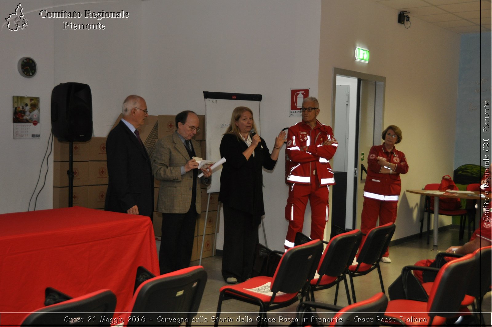 Cuneo 21 Maggio 2016 - Convegno sulla Storia della Croce Rossa - Croce Rossa Italiana- Comitato Regionale del Piemonte