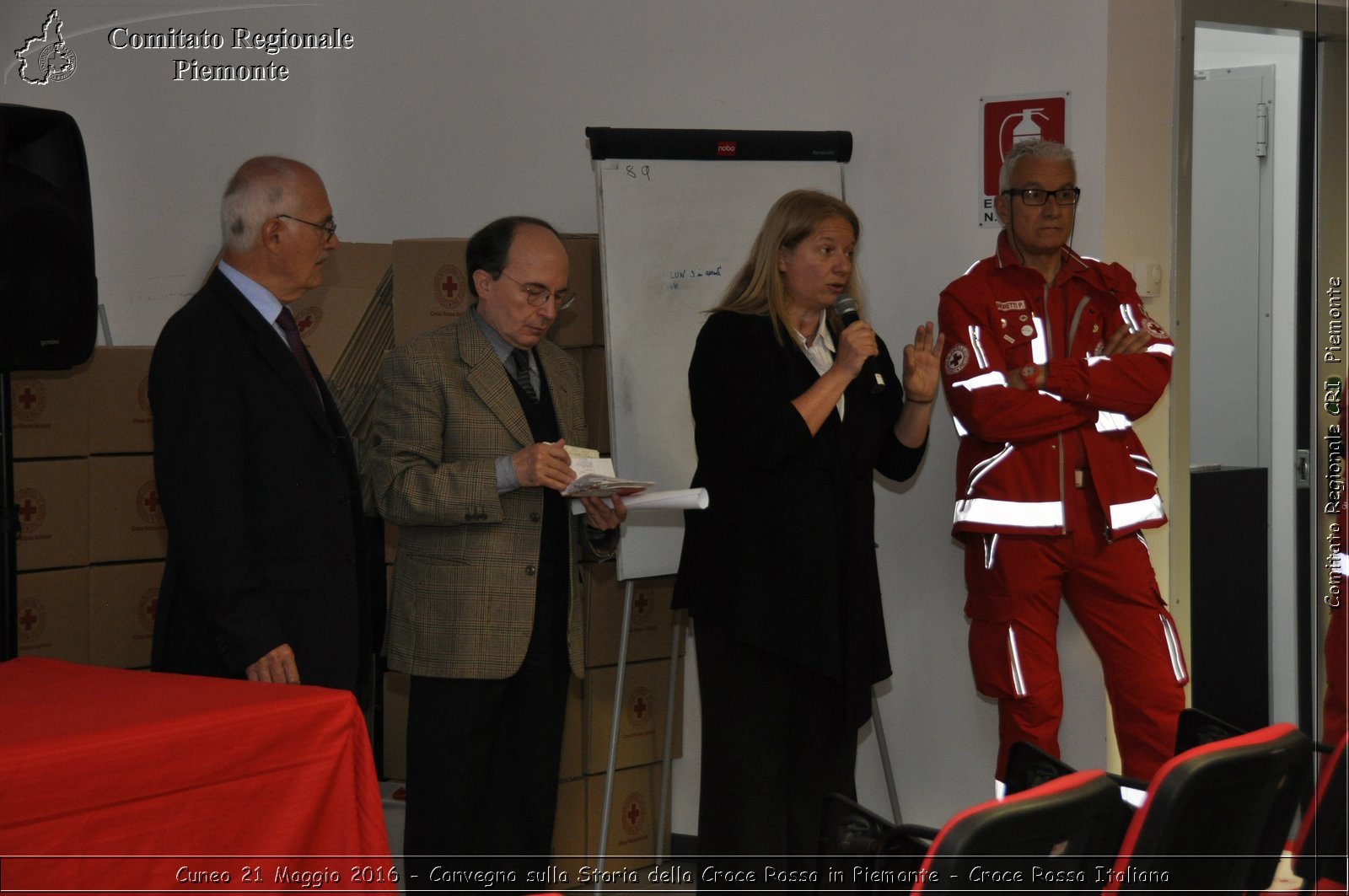 Cuneo 21 Maggio 2016 - Convegno sulla Storia della Croce Rossa - Croce Rossa Italiana- Comitato Regionale del Piemonte