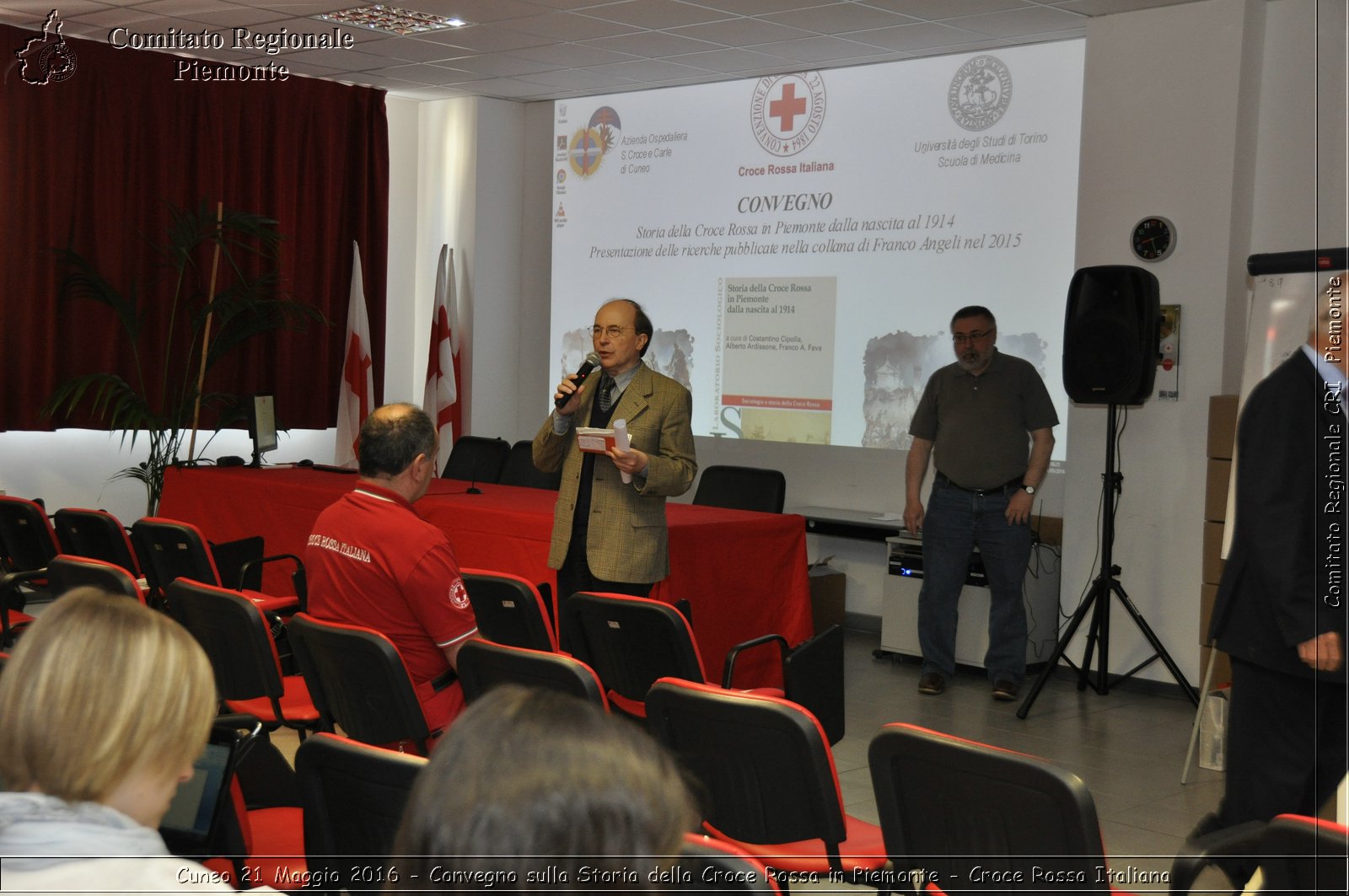 Cuneo 21 Maggio 2016 - Convegno sulla Storia della Croce Rossa - Croce Rossa Italiana- Comitato Regionale del Piemonte