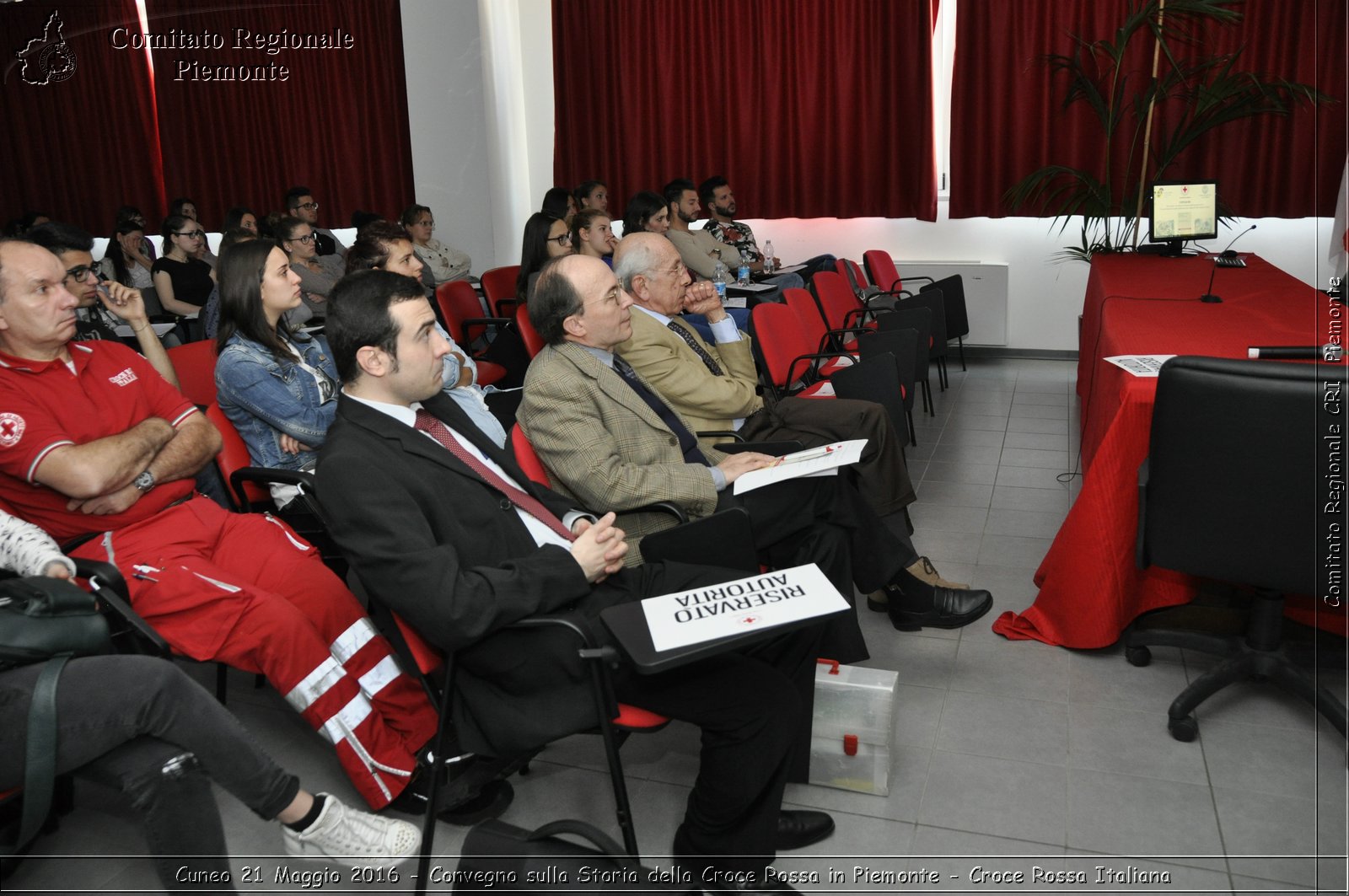 Cuneo 21 Maggio 2016 - Convegno sulla Storia della Croce Rossa - Croce Rossa Italiana- Comitato Regionale del Piemonte