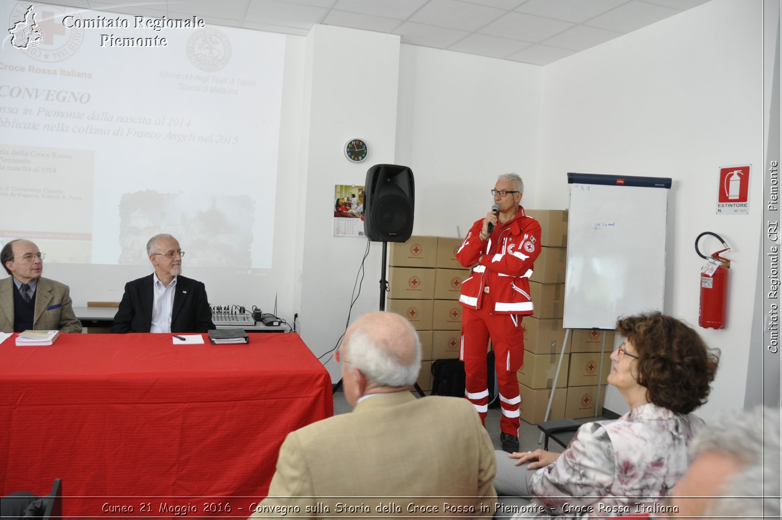 Cuneo 21 Maggio 2016 - Convegno sulla Storia della Croce Rossa - Croce Rossa Italiana- Comitato Regionale del Piemonte