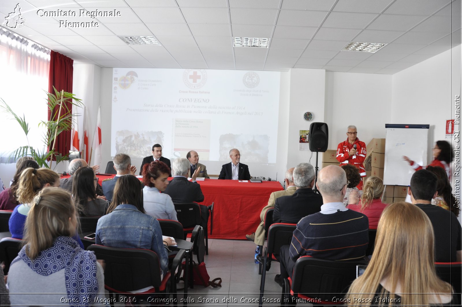 Cuneo 21 Maggio 2016 - Convegno sulla Storia della Croce Rossa - Croce Rossa Italiana- Comitato Regionale del Piemonte