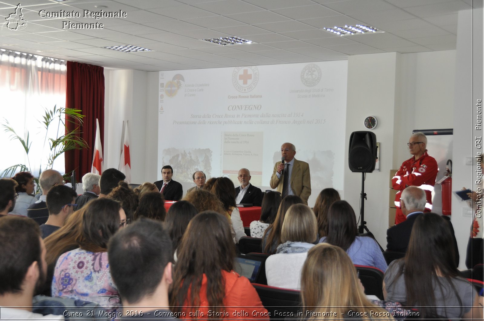 Cuneo 21 Maggio 2016 - Convegno sulla Storia della Croce Rossa - Croce Rossa Italiana- Comitato Regionale del Piemonte