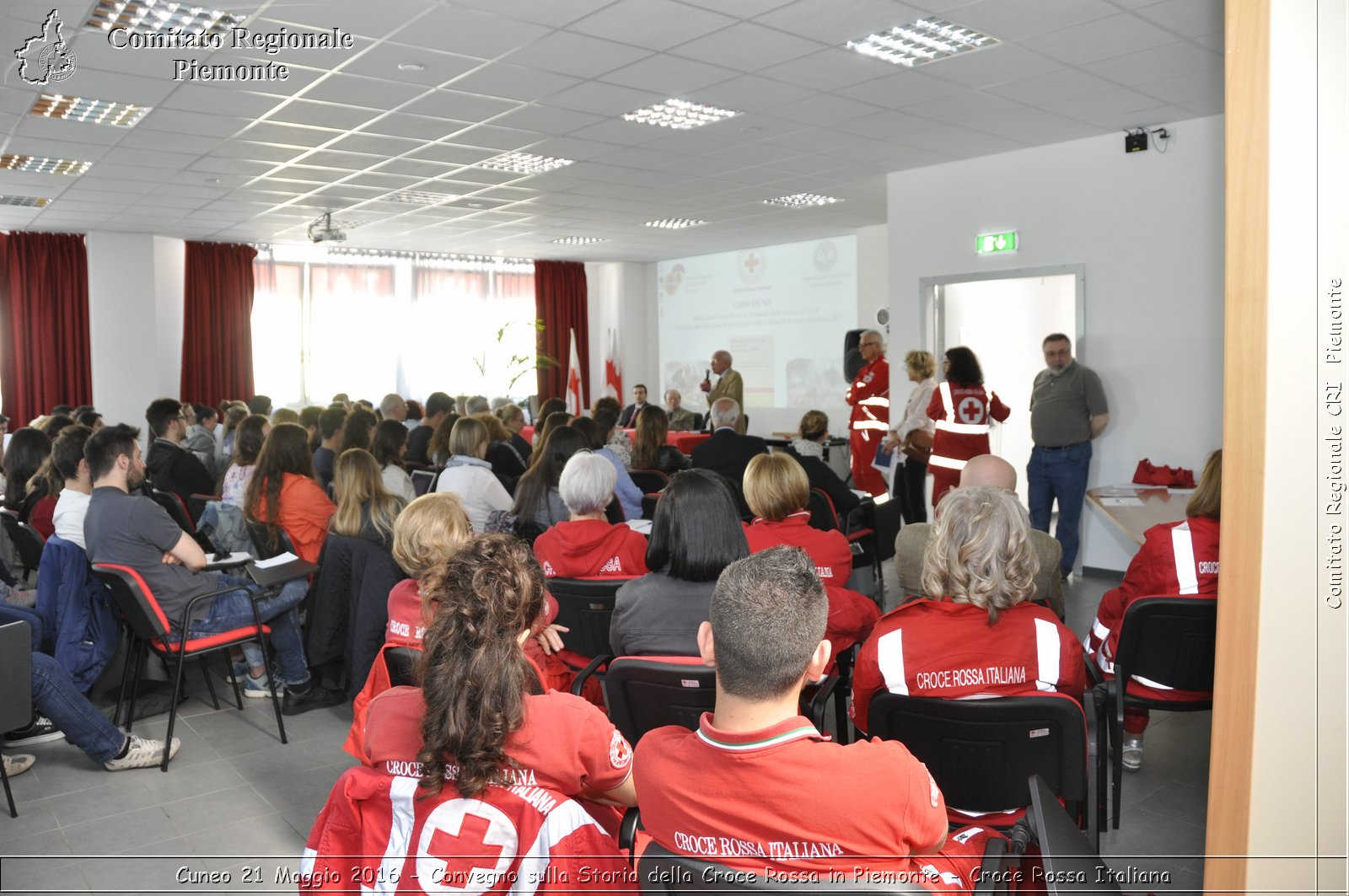 Cuneo 21 Maggio 2016 - Convegno sulla Storia della Croce Rossa - Croce Rossa Italiana- Comitato Regionale del Piemonte