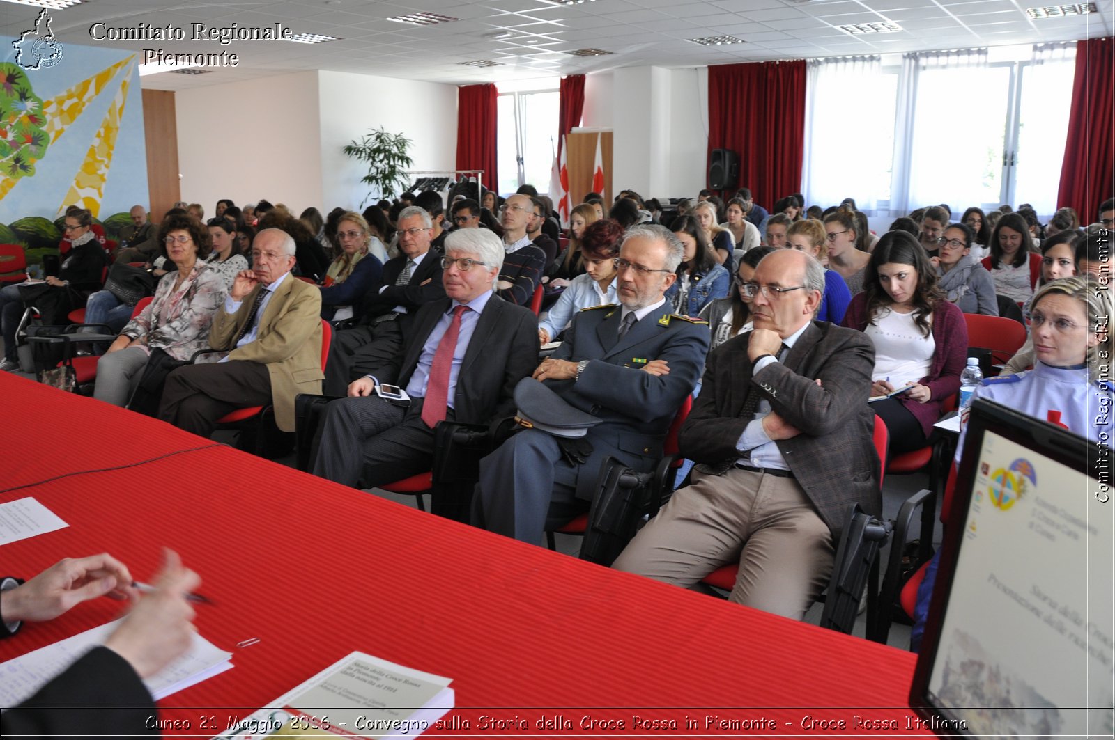 Cuneo 21 Maggio 2016 - Convegno sulla Storia della Croce Rossa - Croce Rossa Italiana- Comitato Regionale del Piemonte