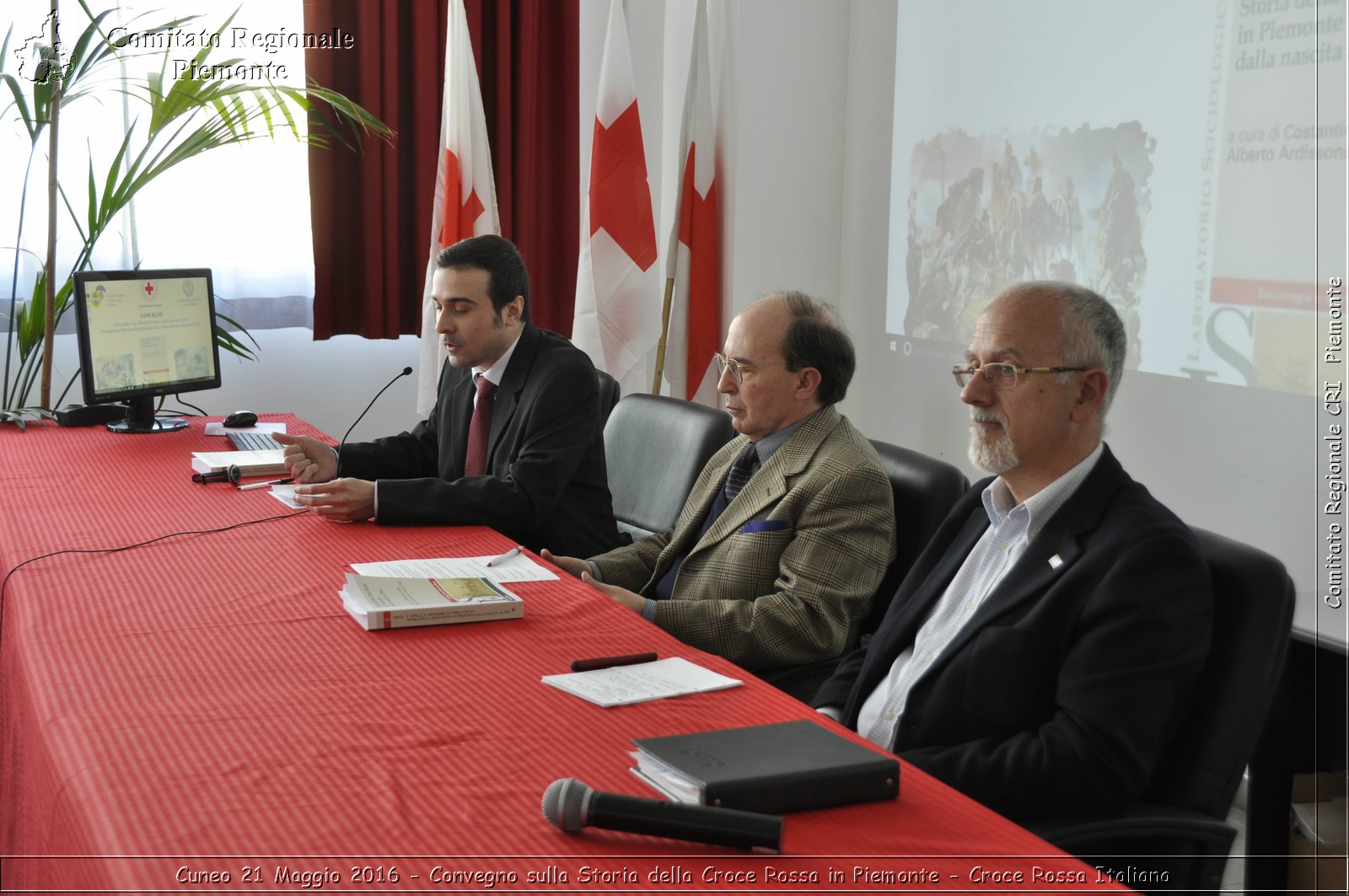 Cuneo 21 Maggio 2016 - Convegno sulla Storia della Croce Rossa - Croce Rossa Italiana- Comitato Regionale del Piemonte