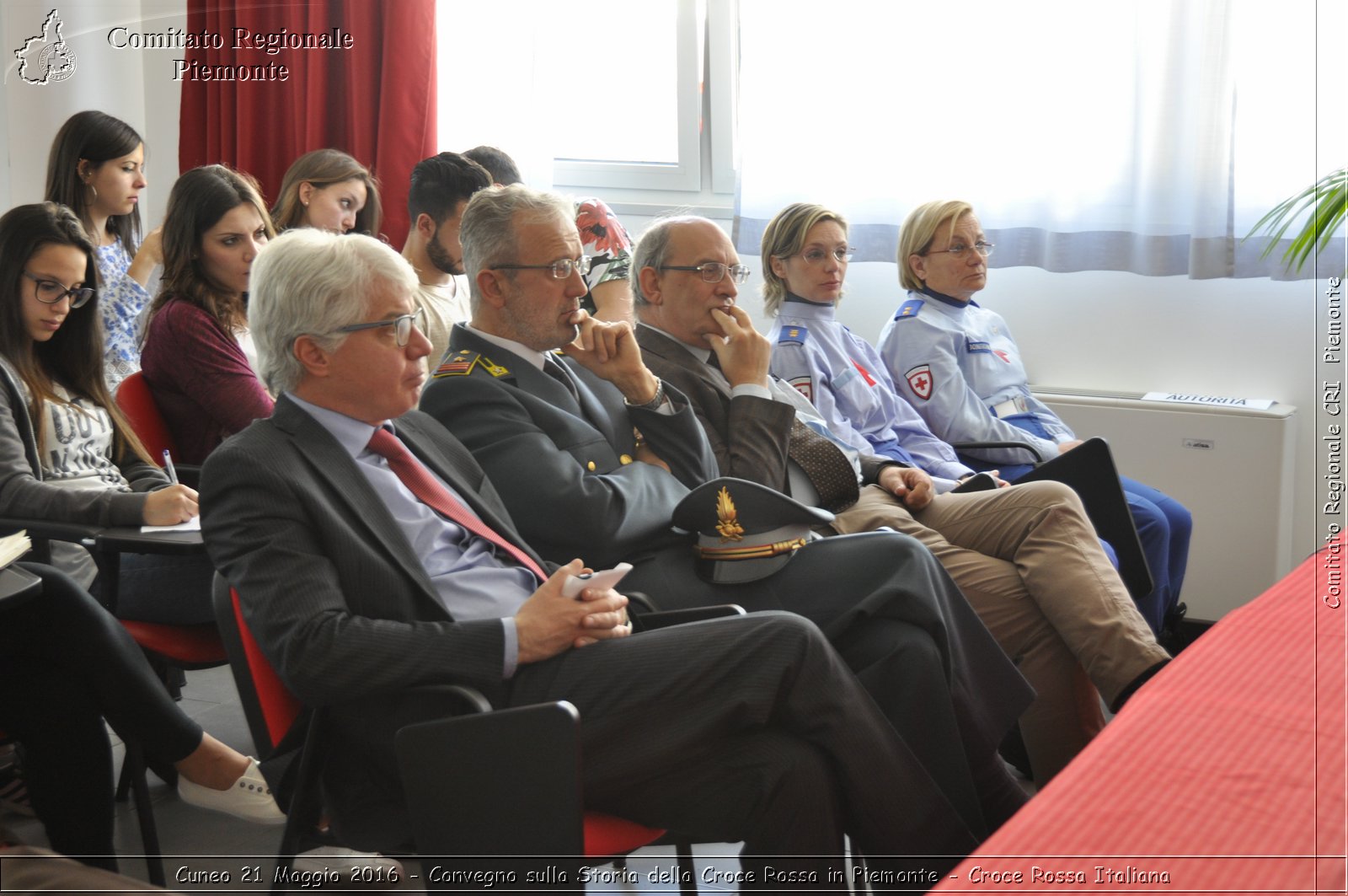 Cuneo 21 Maggio 2016 - Convegno sulla Storia della Croce Rossa - Croce Rossa Italiana- Comitato Regionale del Piemonte