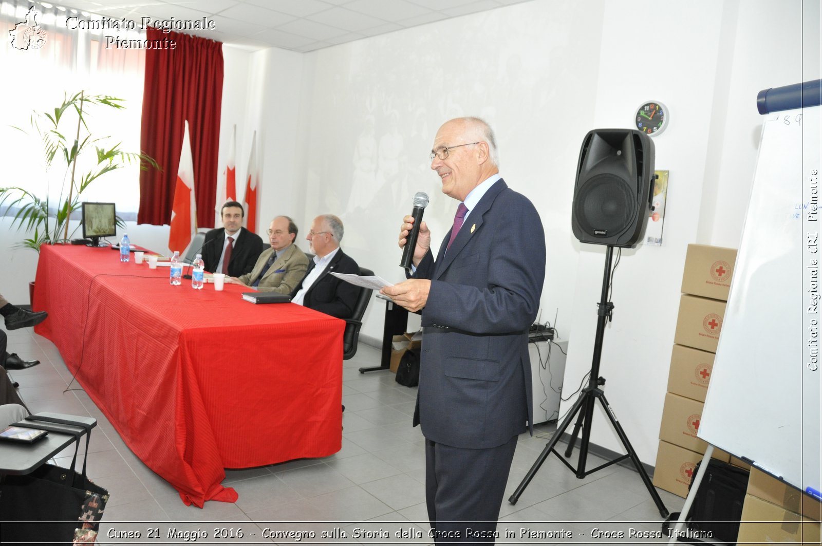 Cuneo 21 Maggio 2016 - Convegno sulla Storia della Croce Rossa - Croce Rossa Italiana- Comitato Regionale del Piemonte