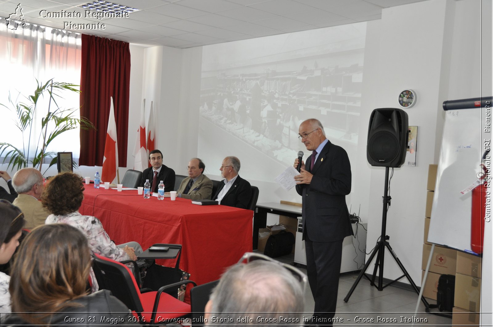 Cuneo 21 Maggio 2016 - Convegno sulla Storia della Croce Rossa - Croce Rossa Italiana- Comitato Regionale del Piemonte