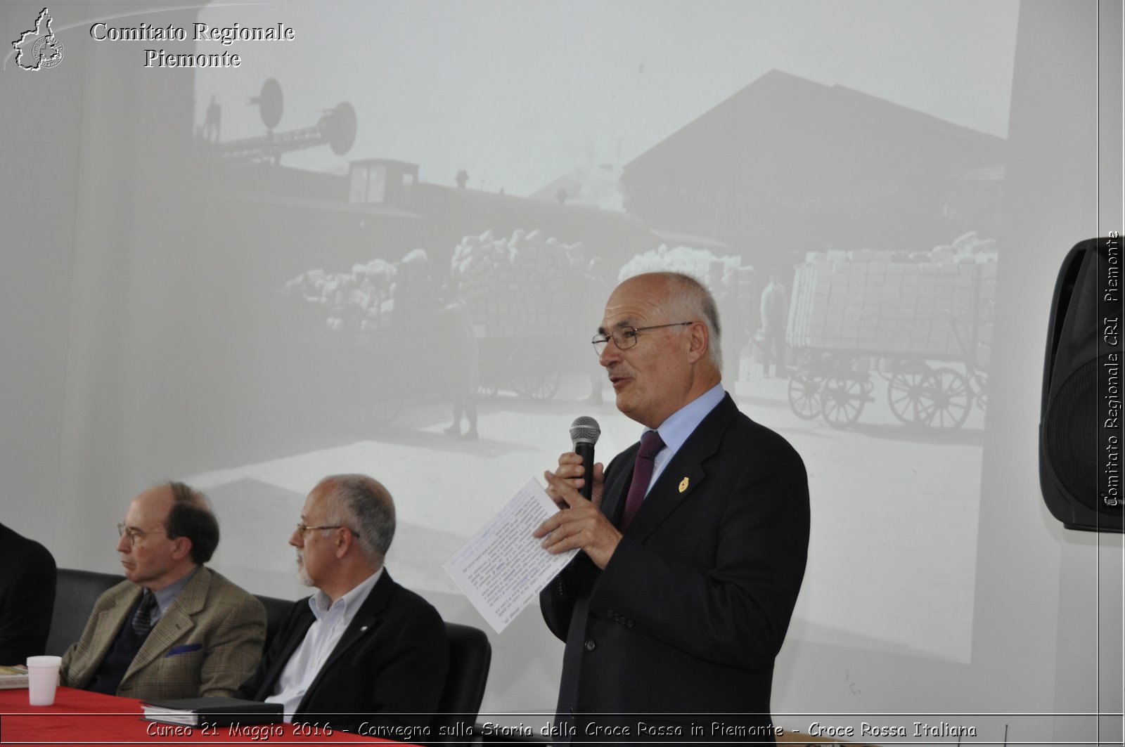 Cuneo 21 Maggio 2016 - Convegno sulla Storia della Croce Rossa - Croce Rossa Italiana- Comitato Regionale del Piemonte