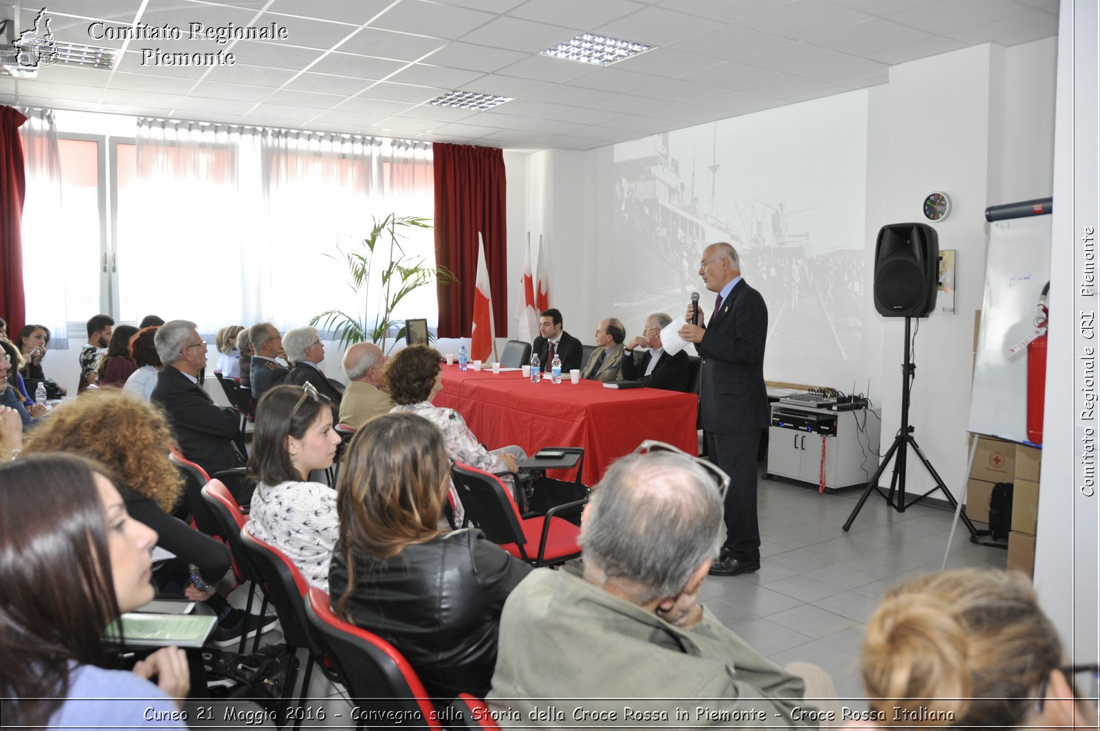 Cuneo 21 Maggio 2016 - Convegno sulla Storia della Croce Rossa - Croce Rossa Italiana- Comitato Regionale del Piemonte