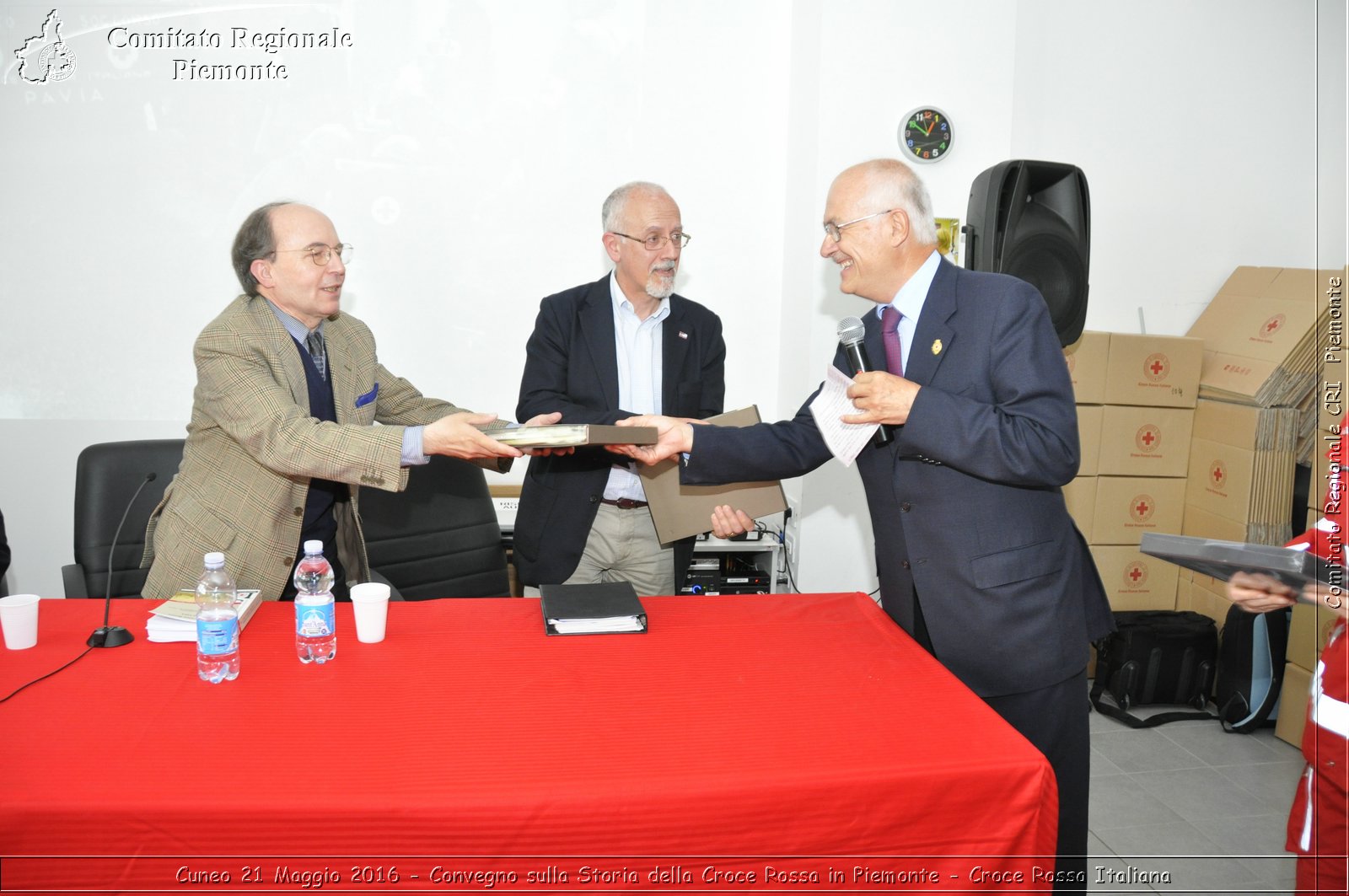 Cuneo 21 Maggio 2016 - Convegno sulla Storia della Croce Rossa - Croce Rossa Italiana- Comitato Regionale del Piemonte