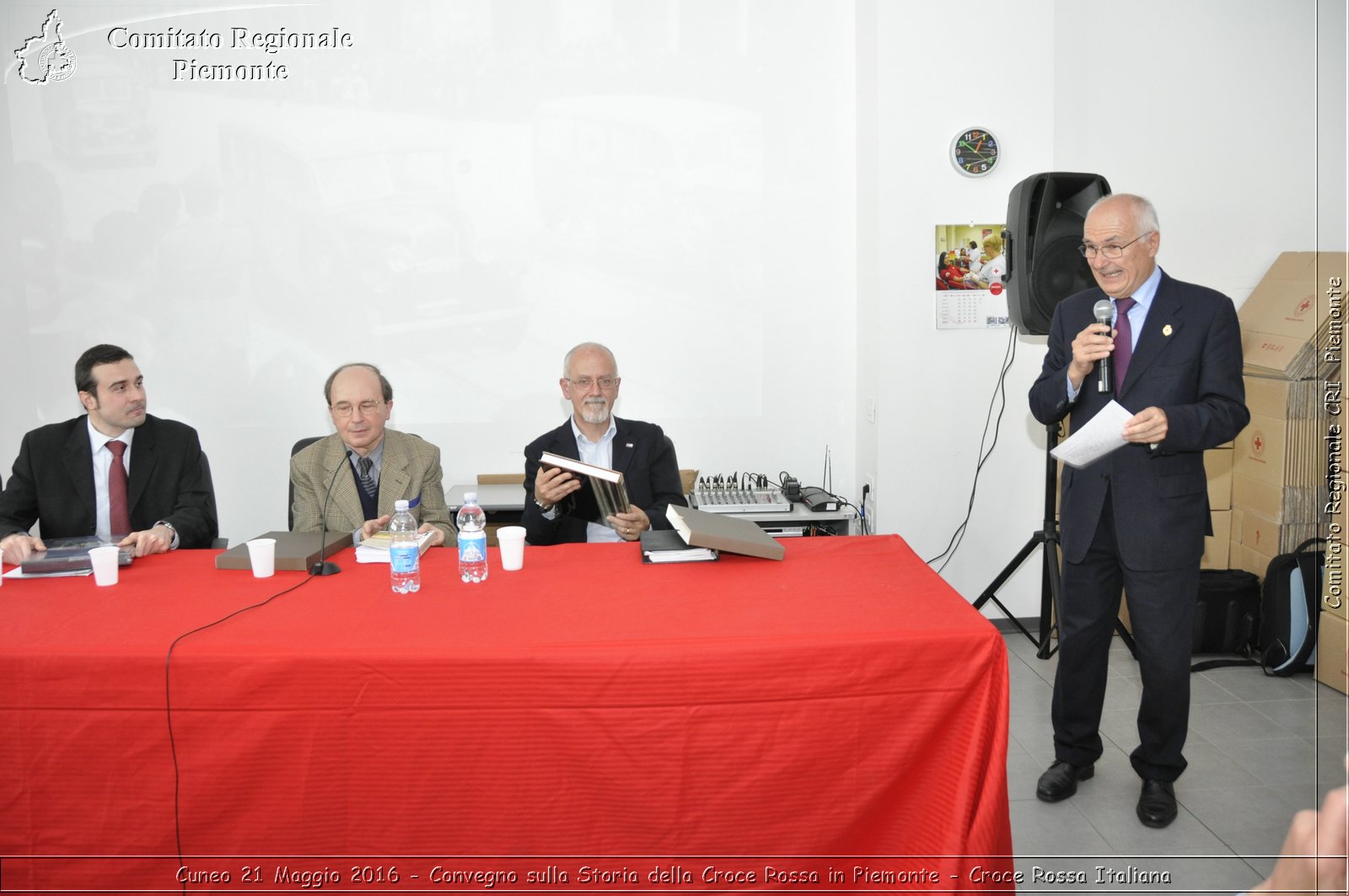 Cuneo 21 Maggio 2016 - Convegno sulla Storia della Croce Rossa - Croce Rossa Italiana- Comitato Regionale del Piemonte