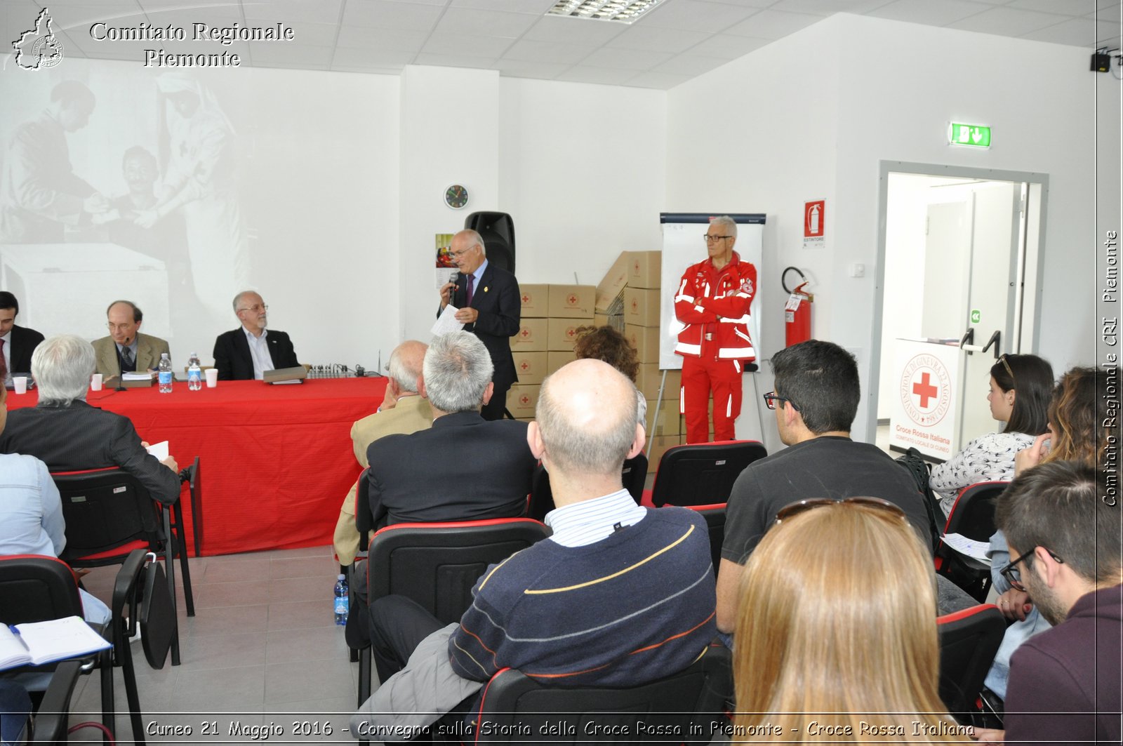 Cuneo 21 Maggio 2016 - Convegno sulla Storia della Croce Rossa - Croce Rossa Italiana- Comitato Regionale del Piemonte