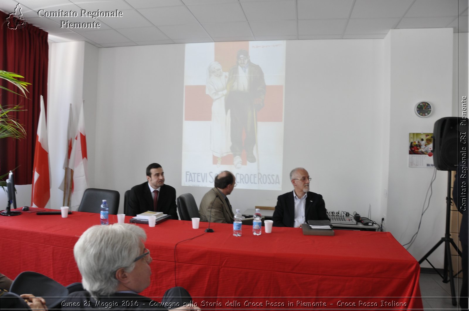 Cuneo 21 Maggio 2016 - Convegno sulla Storia della Croce Rossa - Croce Rossa Italiana- Comitato Regionale del Piemonte