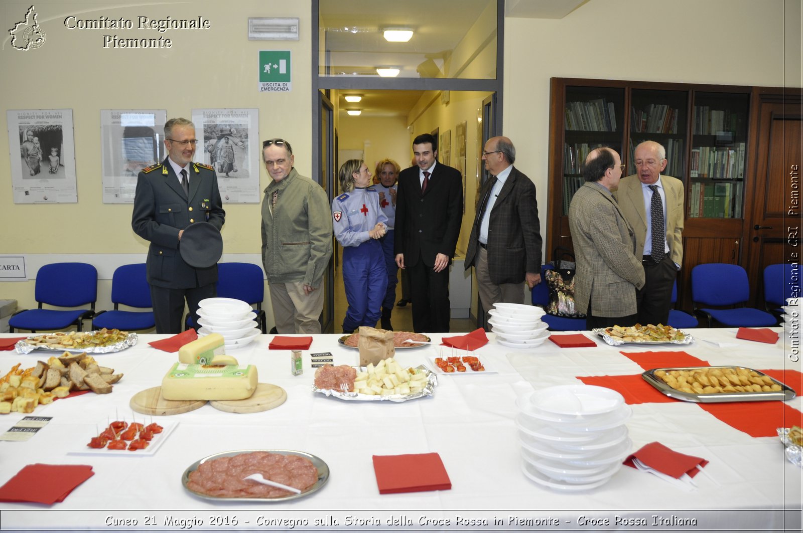 Cuneo 21 Maggio 2016 - Convegno sulla Storia della Croce Rossa - Croce Rossa Italiana- Comitato Regionale del Piemonte