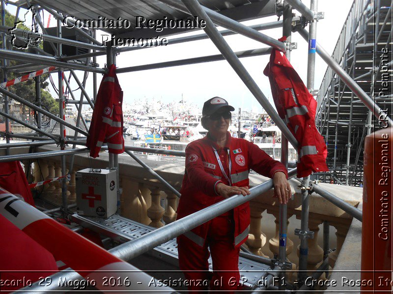 Montecarlo 29 Maggio 2016 - Assistenza al G.P. di F1 - Croce Rossa Italiana- Comitato Regionale del Piemonte