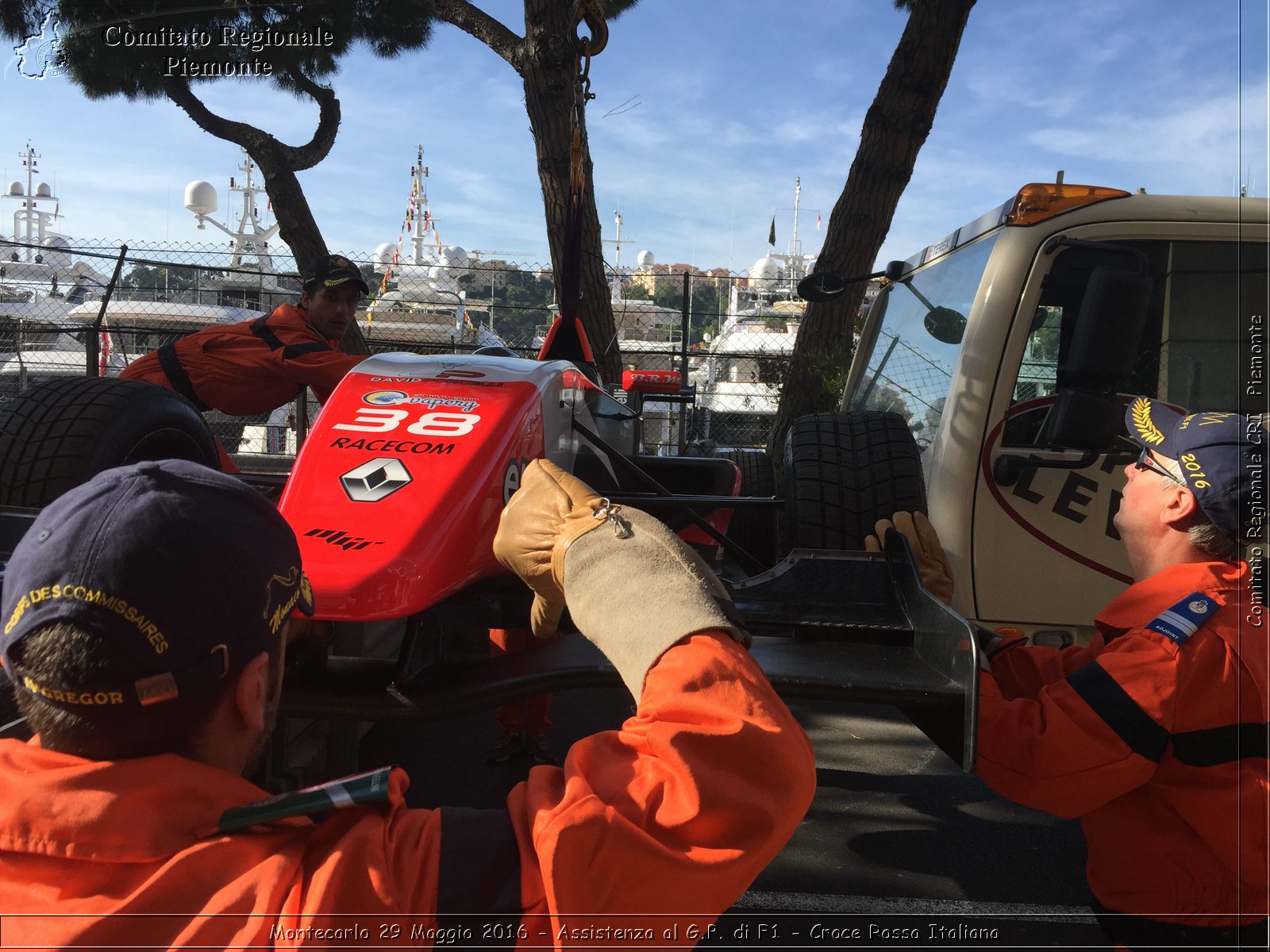 Montecarlo 29 Maggio 2016 - Assistenza al G.P. di F1 - Croce Rossa Italiana- Comitato Regionale del Piemonte