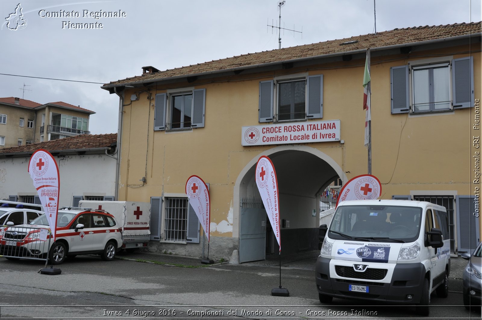 Ivrea 4 Giugno 2016 - Campionati del Mondo di Canoa - Croce Rossa Italiana- Comitato Regionale del Piemonte