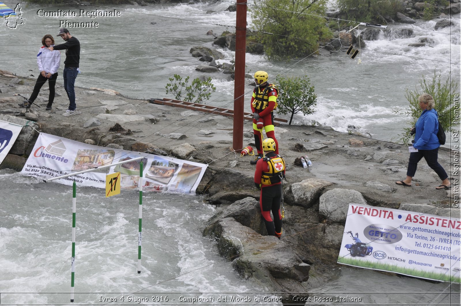 Ivrea 4 Giugno 2016 - Campionati del Mondo di Canoa - Croce Rossa Italiana- Comitato Regionale del Piemonte