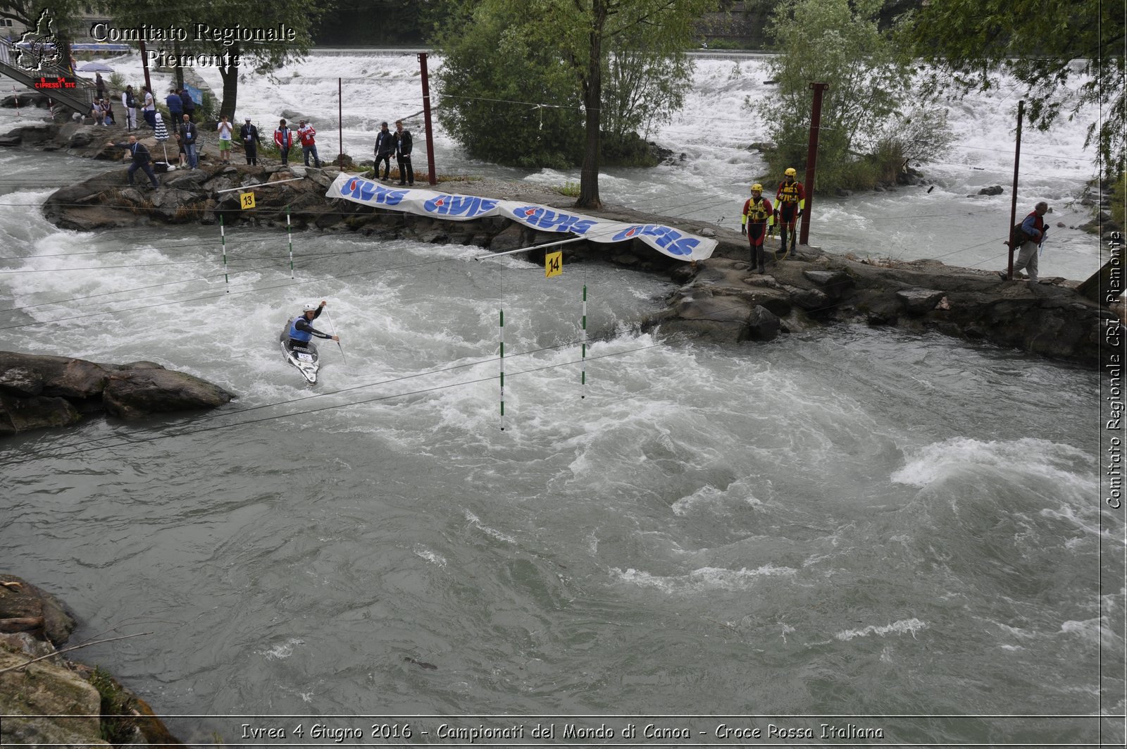 Ivrea 4 Giugno 2016 - Campionati del Mondo di Canoa - Croce Rossa Italiana- Comitato Regionale del Piemonte