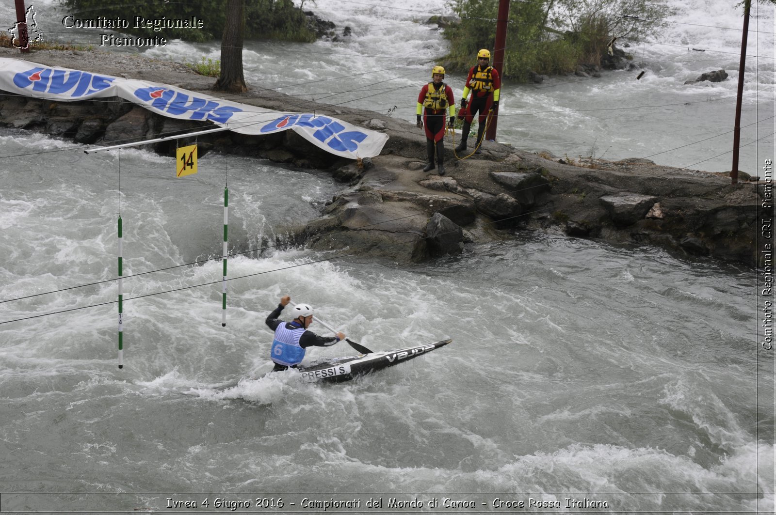 Ivrea 4 Giugno 2016 - Campionati del Mondo di Canoa - Croce Rossa Italiana- Comitato Regionale del Piemonte