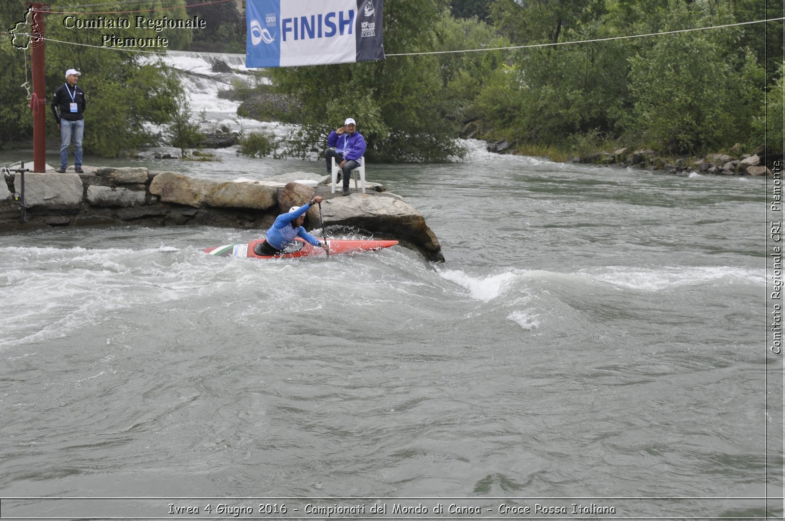 Ivrea 4 Giugno 2016 - Campionati del Mondo di Canoa - Croce Rossa Italiana- Comitato Regionale del Piemonte