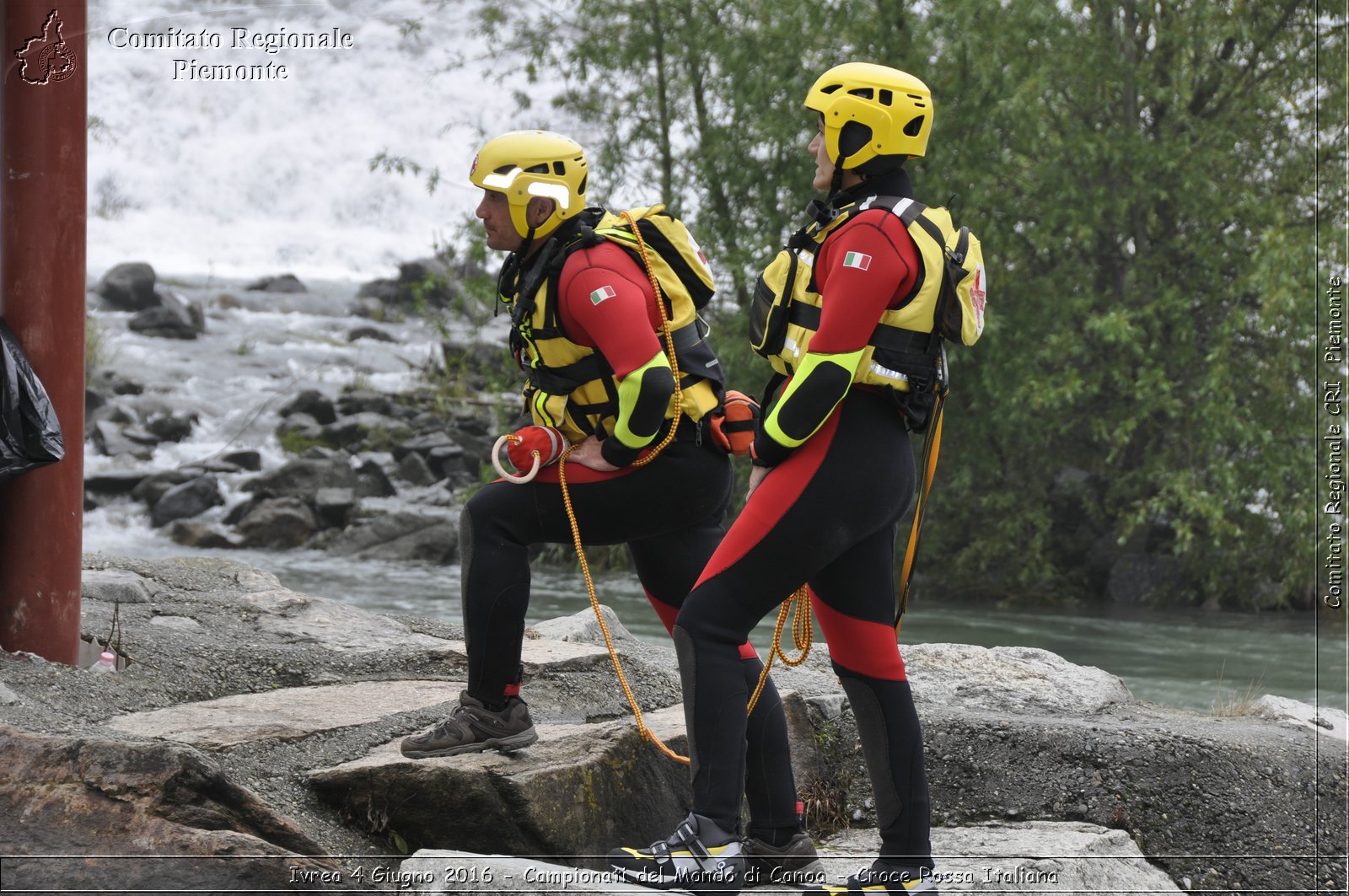 Ivrea 4 Giugno 2016 - Campionati del Mondo di Canoa - Croce Rossa Italiana- Comitato Regionale del Piemonte