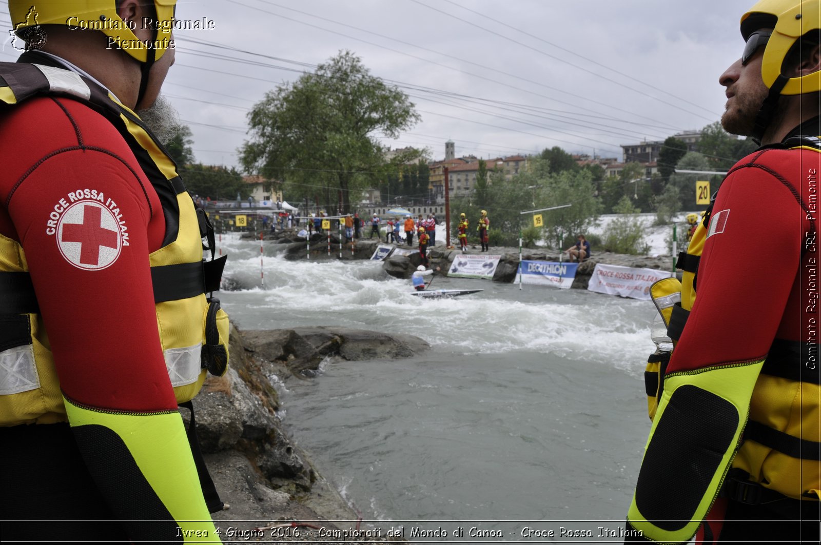 Ivrea 4 Giugno 2016 - Campionati del Mondo di Canoa - Croce Rossa Italiana- Comitato Regionale del Piemonte