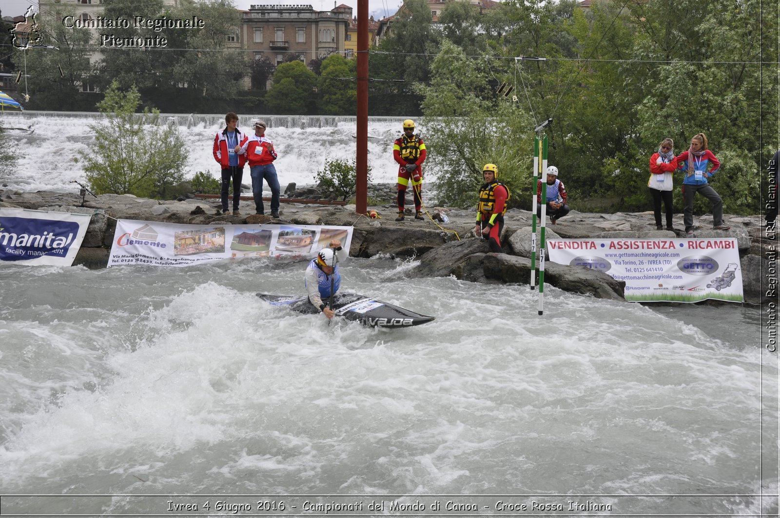 Ivrea 4 Giugno 2016 - Campionati del Mondo di Canoa - Croce Rossa Italiana- Comitato Regionale del Piemonte