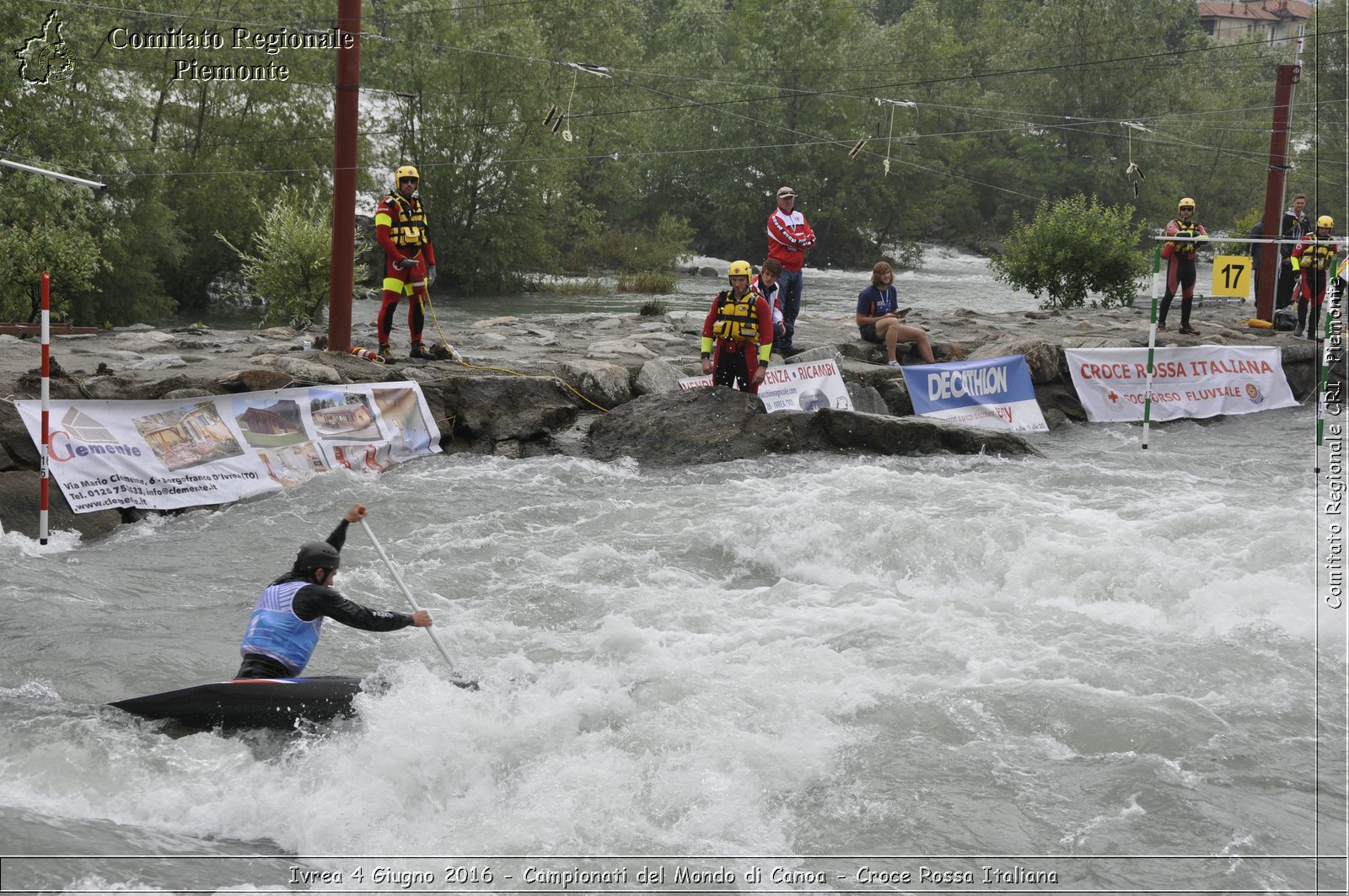 Ivrea 4 Giugno 2016 - Campionati del Mondo di Canoa - Croce Rossa Italiana- Comitato Regionale del Piemonte