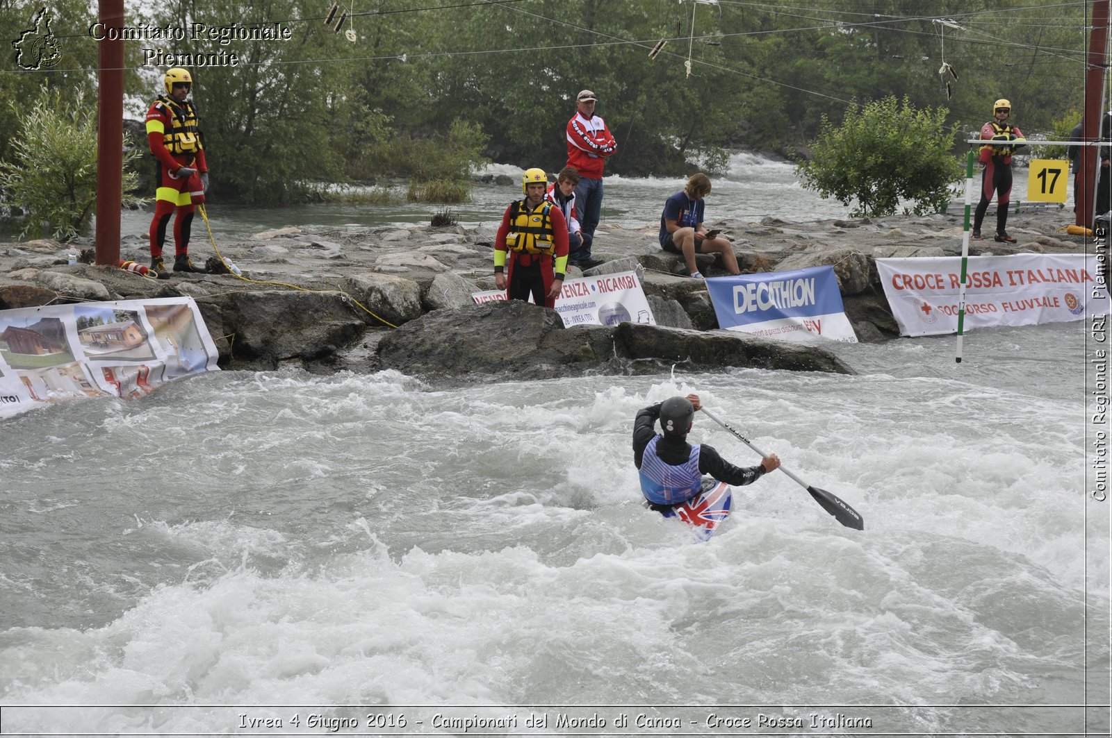 Ivrea 4 Giugno 2016 - Campionati del Mondo di Canoa - Croce Rossa Italiana- Comitato Regionale del Piemonte