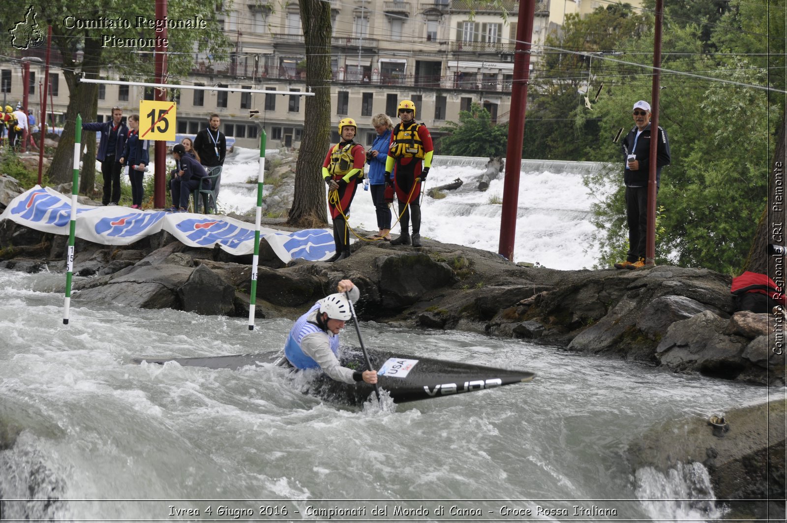 Ivrea 4 Giugno 2016 - Campionati del Mondo di Canoa - Croce Rossa Italiana- Comitato Regionale del Piemonte