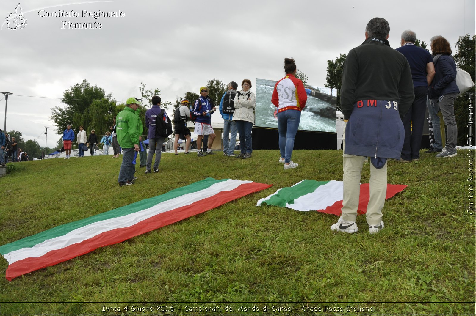 Ivrea 4 Giugno 2016 - Campionati del Mondo di Canoa - Croce Rossa Italiana- Comitato Regionale del Piemonte