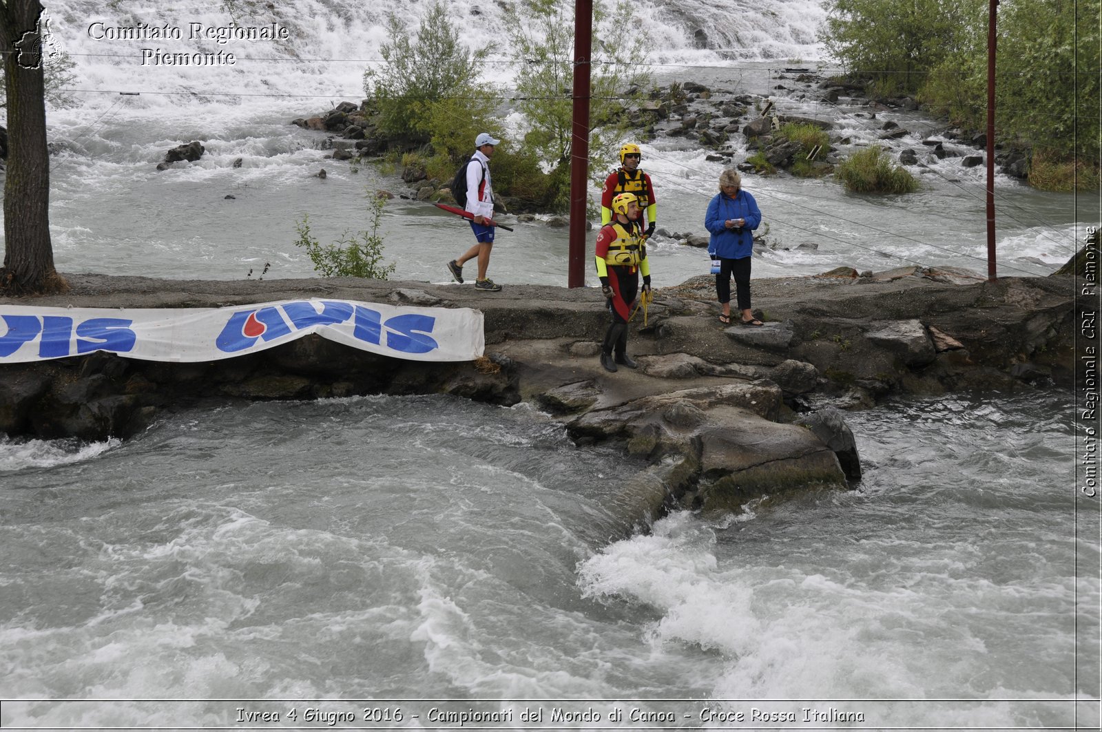 Ivrea 4 Giugno 2016 - Campionati del Mondo di Canoa - Croce Rossa Italiana- Comitato Regionale del Piemonte