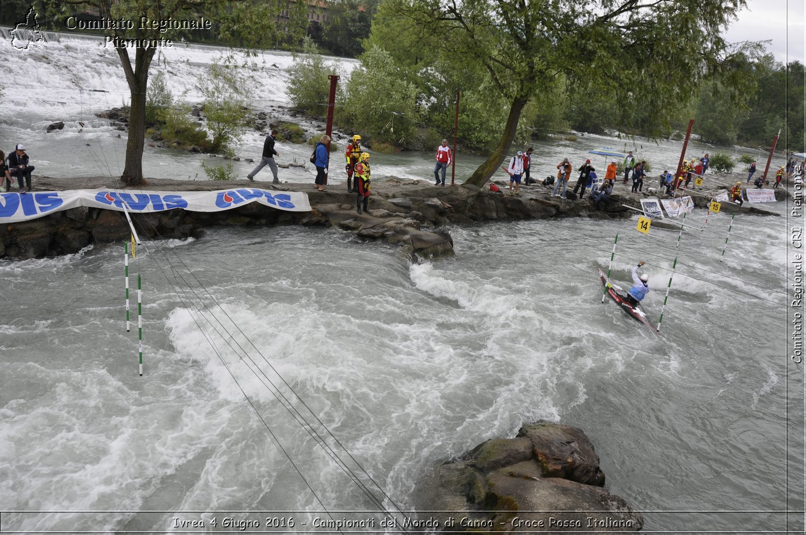 Ivrea 4 Giugno 2016 - Campionati del Mondo di Canoa - Croce Rossa Italiana- Comitato Regionale del Piemonte