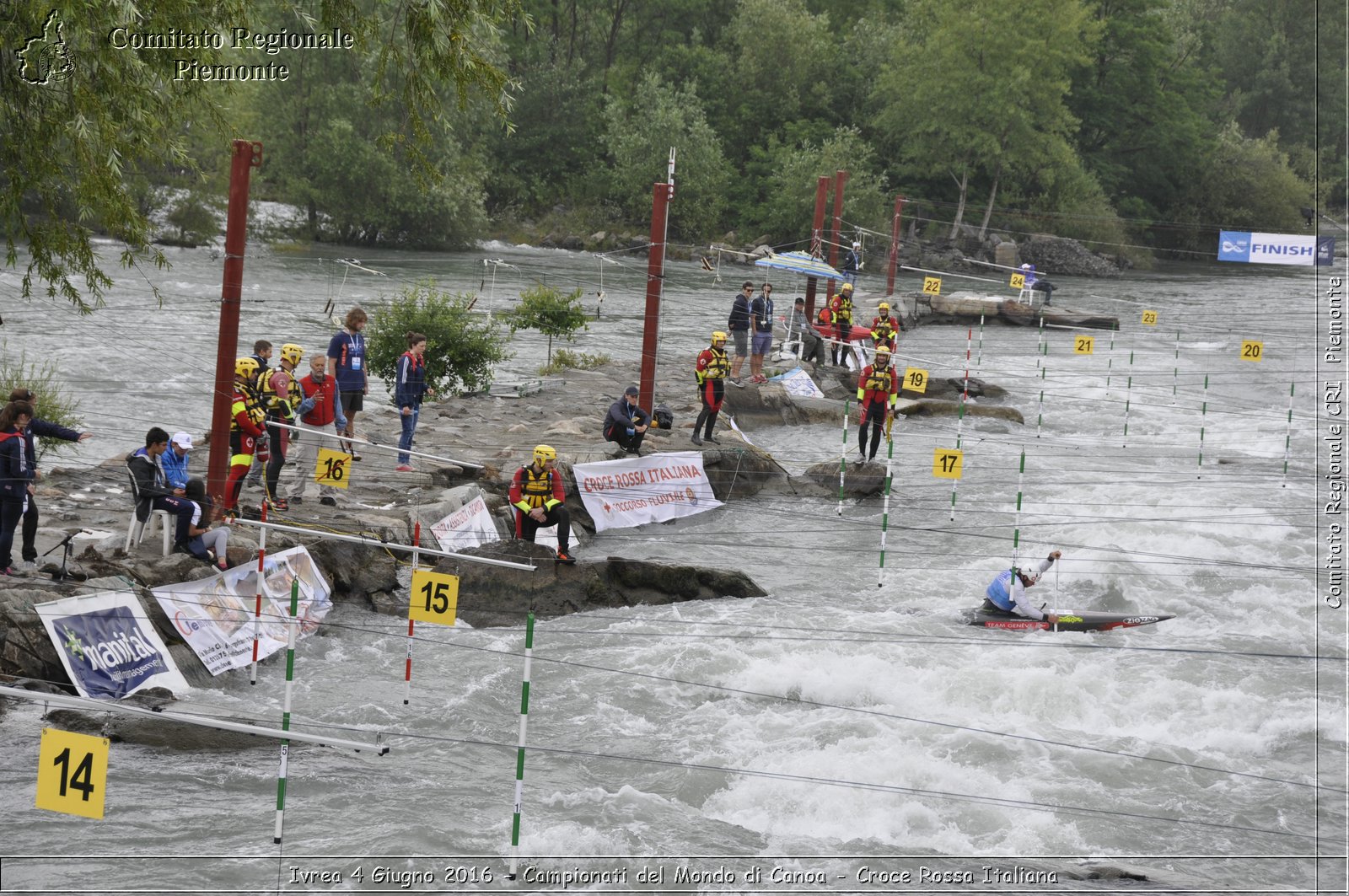 Ivrea 4 Giugno 2016 - Campionati del Mondo di Canoa - Croce Rossa Italiana- Comitato Regionale del Piemonte