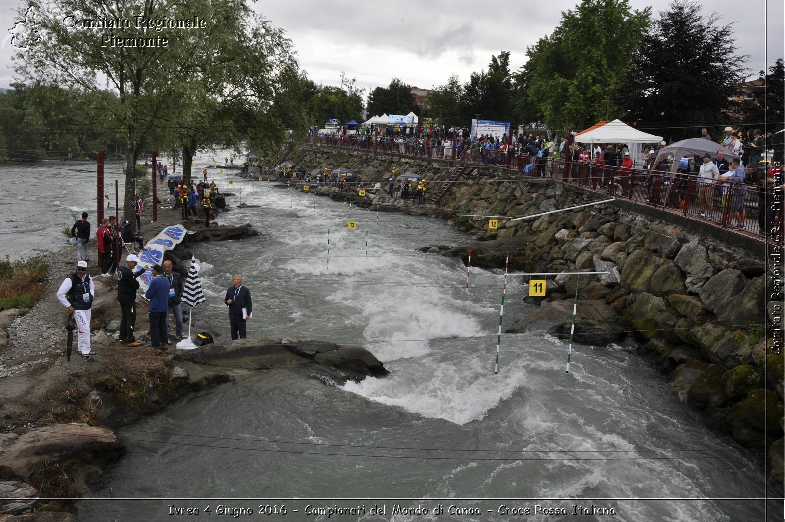 Ivrea 4 Giugno 2016 - Campionati del Mondo di Canoa - Croce Rossa Italiana- Comitato Regionale del Piemonte