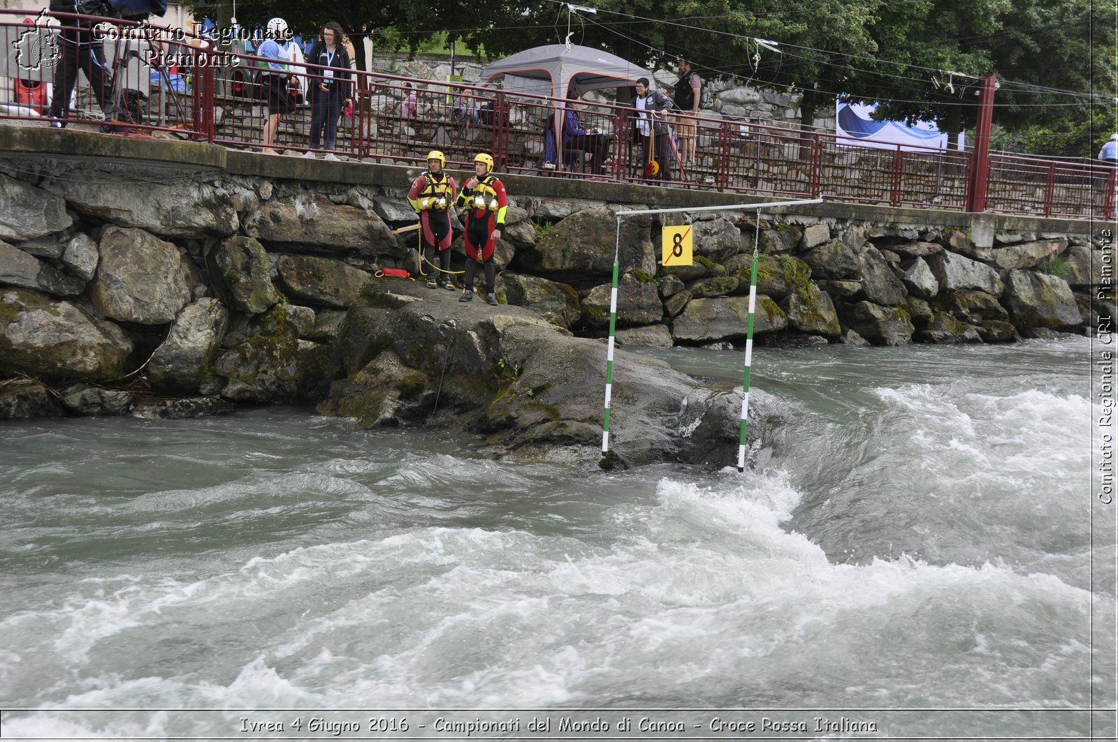 Ivrea 4 Giugno 2016 - Campionati del Mondo di Canoa - Croce Rossa Italiana- Comitato Regionale del Piemonte