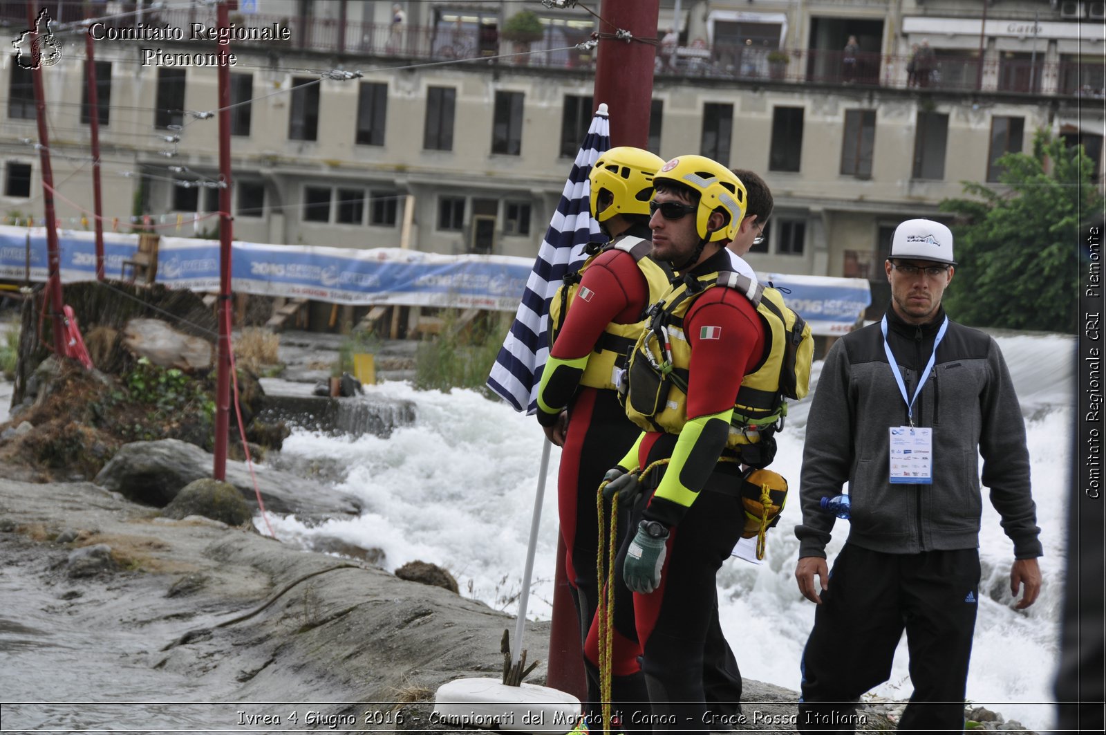 Ivrea 4 Giugno 2016 - Campionati del Mondo di Canoa - Croce Rossa Italiana- Comitato Regionale del Piemonte