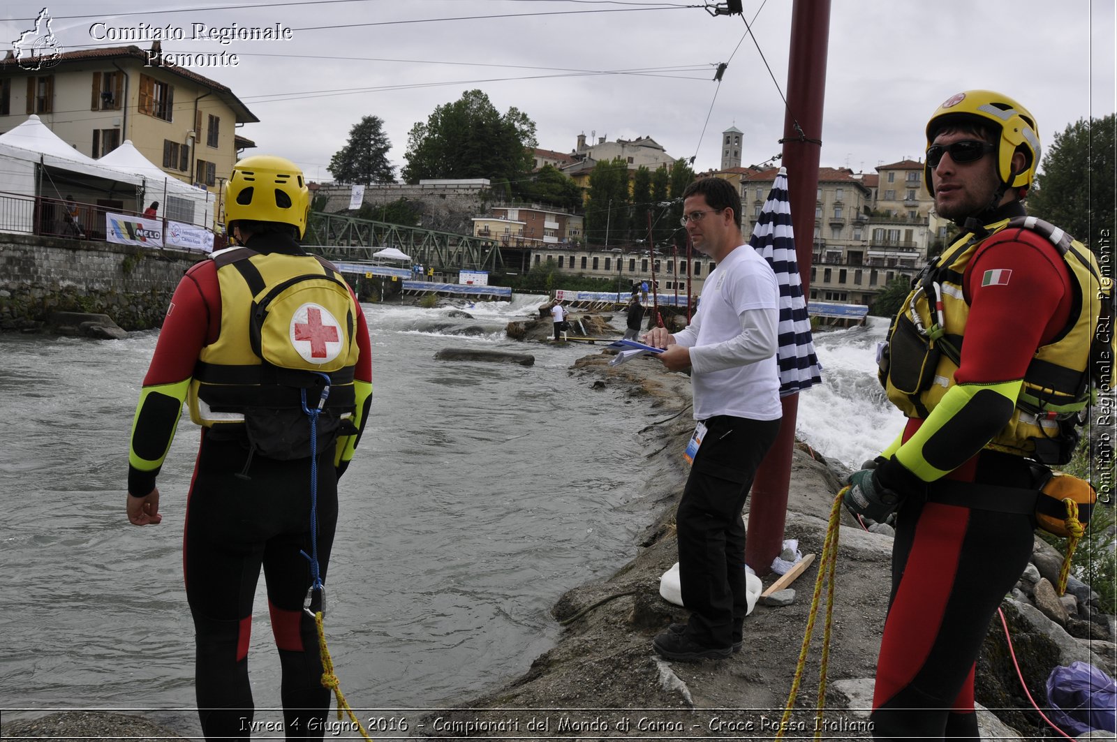 Ivrea 4 Giugno 2016 - Campionati del Mondo di Canoa - Croce Rossa Italiana- Comitato Regionale del Piemonte